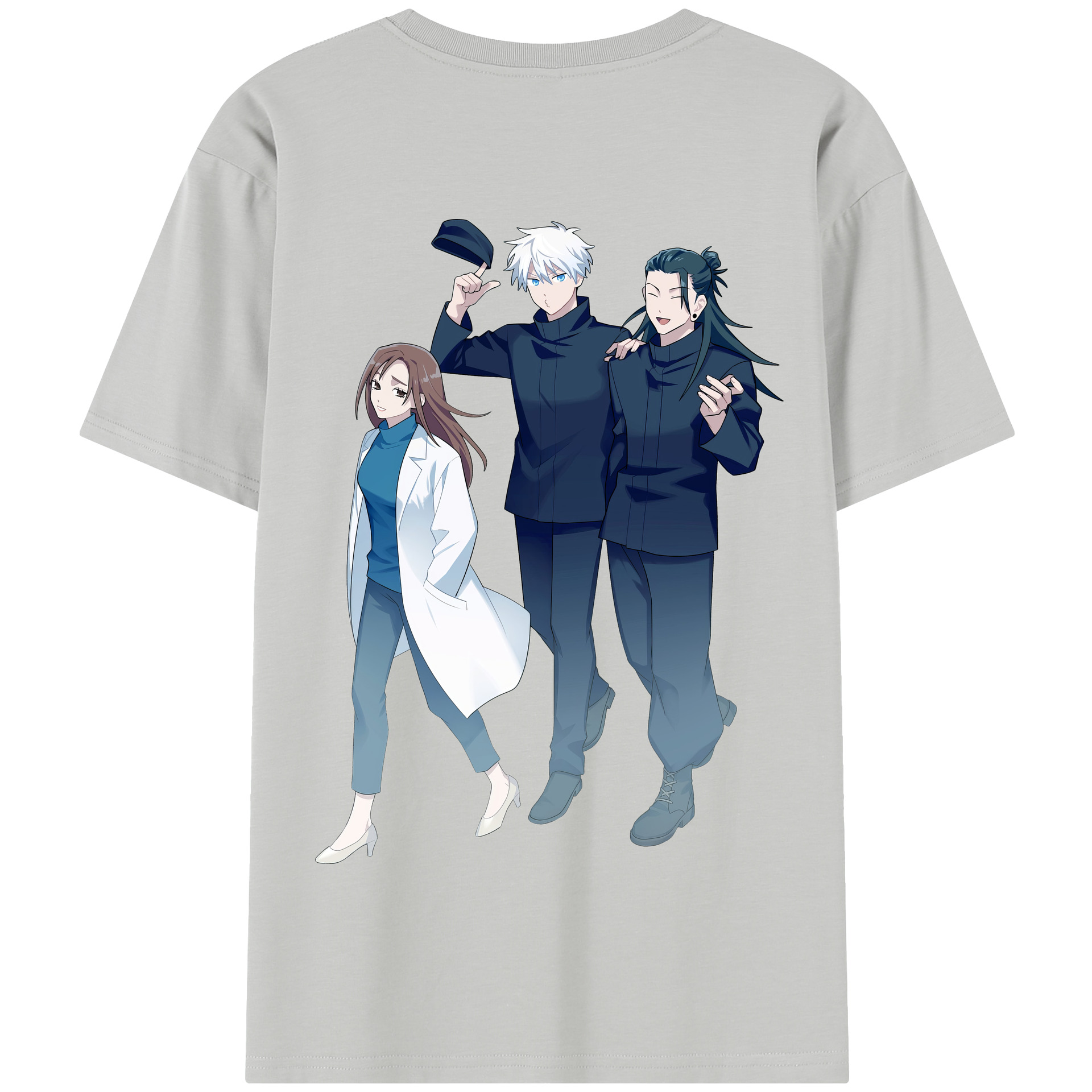 （画像用） 呪術廻戦 Jujutsu Kaisen 綿100％半袖Tシャツ（背面プリント）