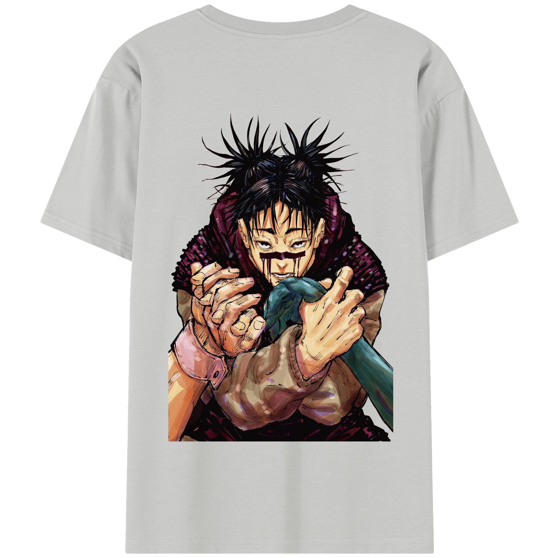 （画像用） 呪術廻戦 Jujutsu Kaisen 綿100％半袖Tシャツ（背面プリント）