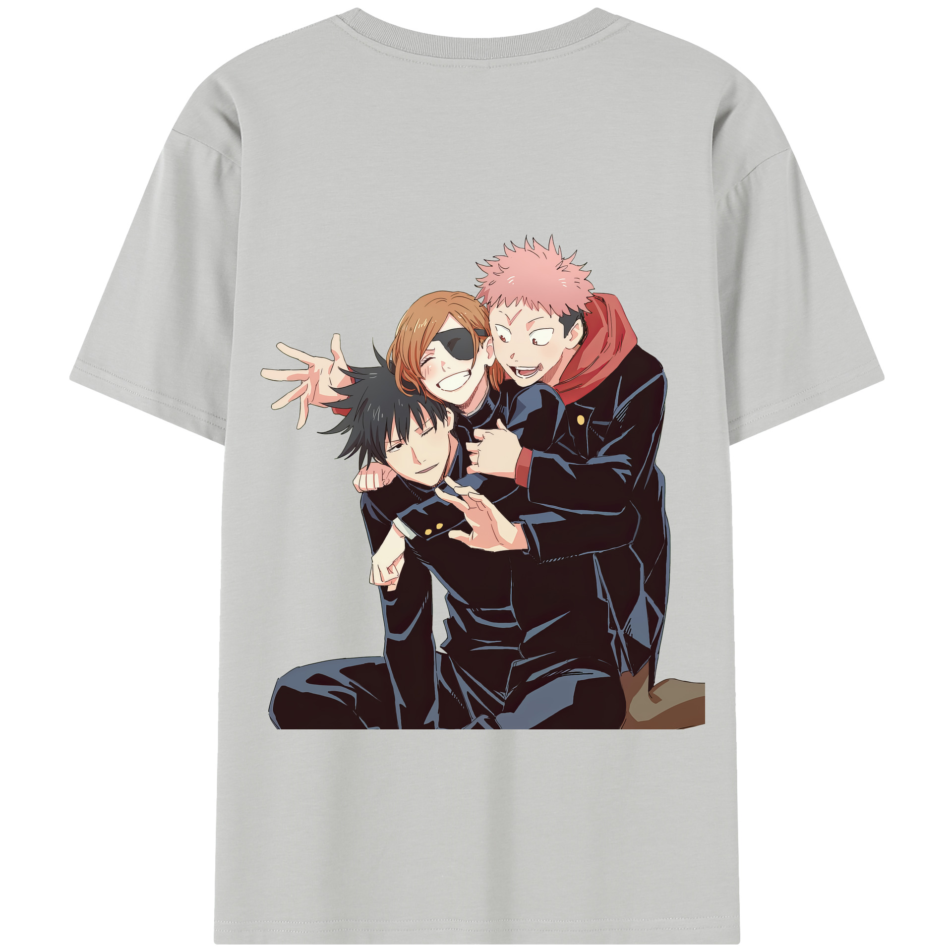 （画像用） 呪術廻戦 Jujutsu Kaisen 綿100％半袖Tシャツ（背面プリント）