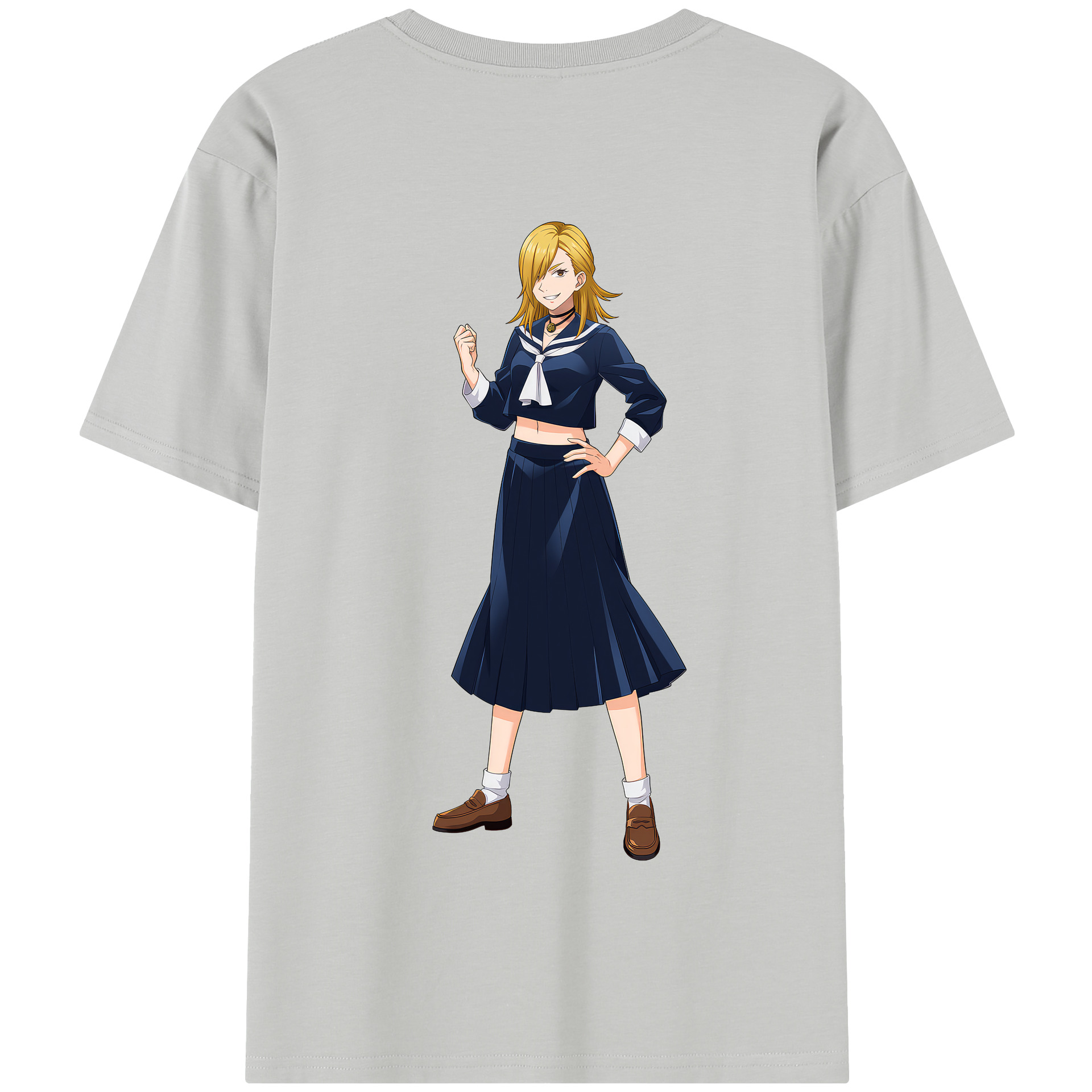 （画像用） 呪術廻戦 Jujutsu Kaisen 綿100％半袖Tシャツ（背面プリント）