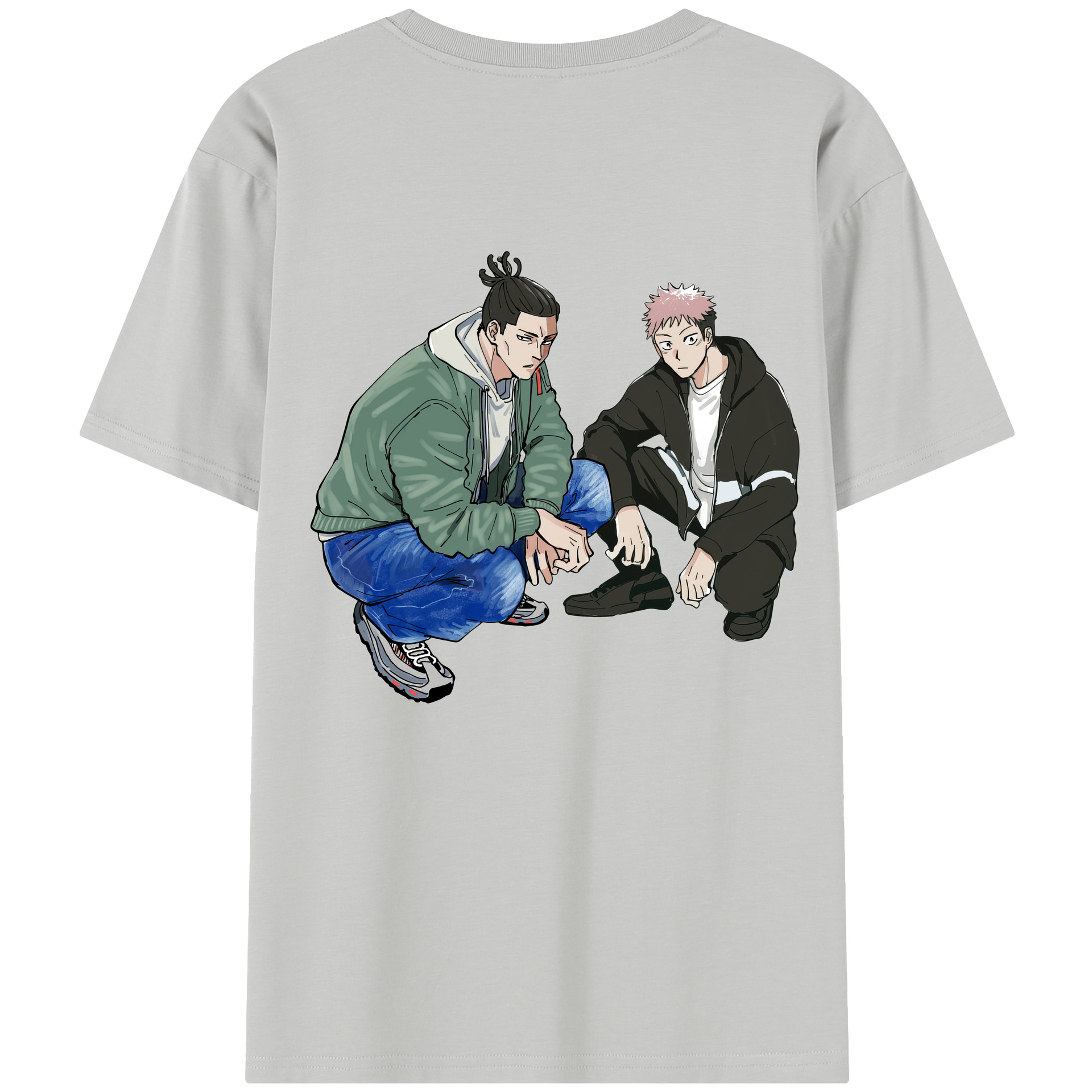 （画像用） 呪術廻戦 Jujutsu Kaisen 綿100％半袖Tシャツ（背面プリント）