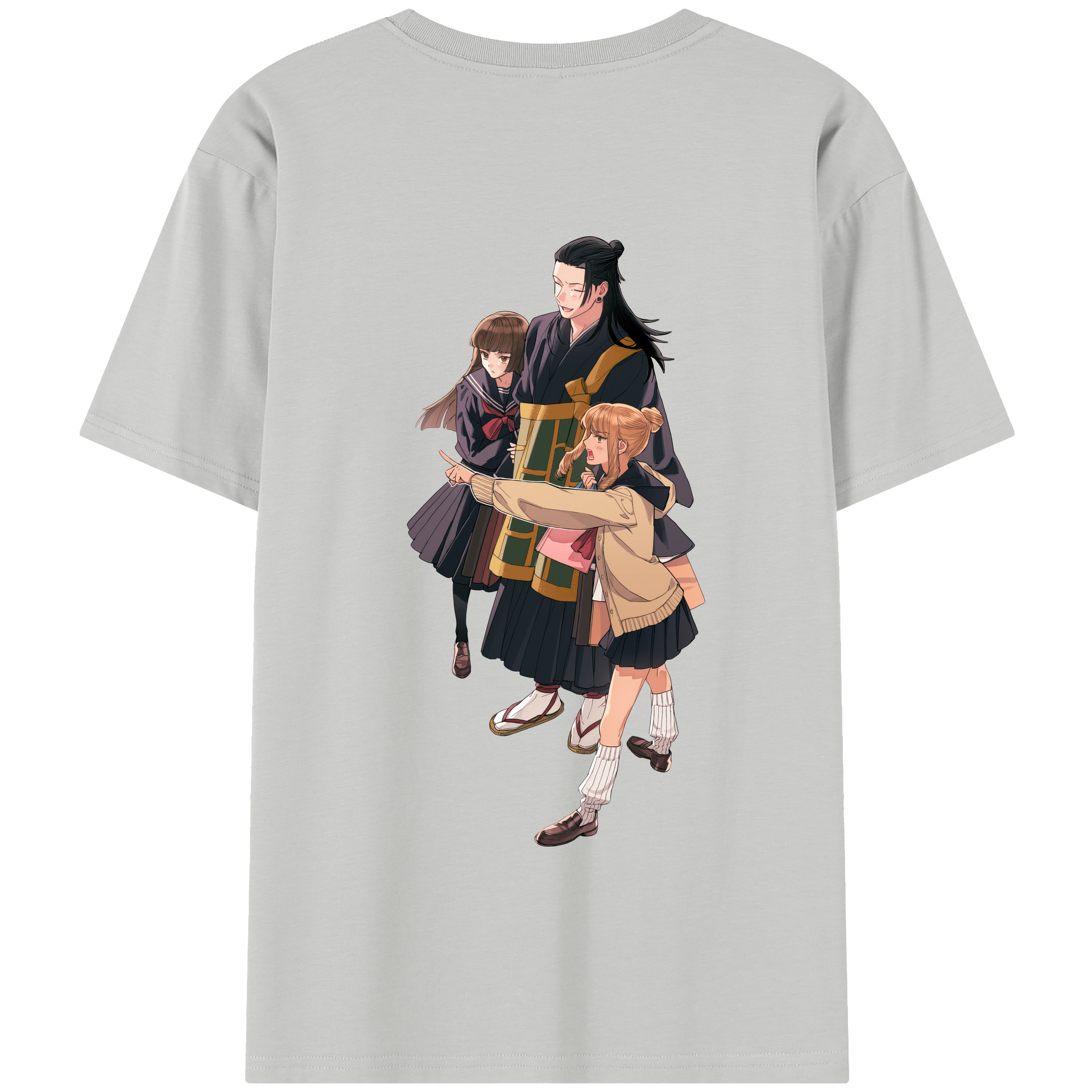 （画像用） 呪術廻戦 Jujutsu Kaisen 綿100％半袖Tシャツ（背面プリント）