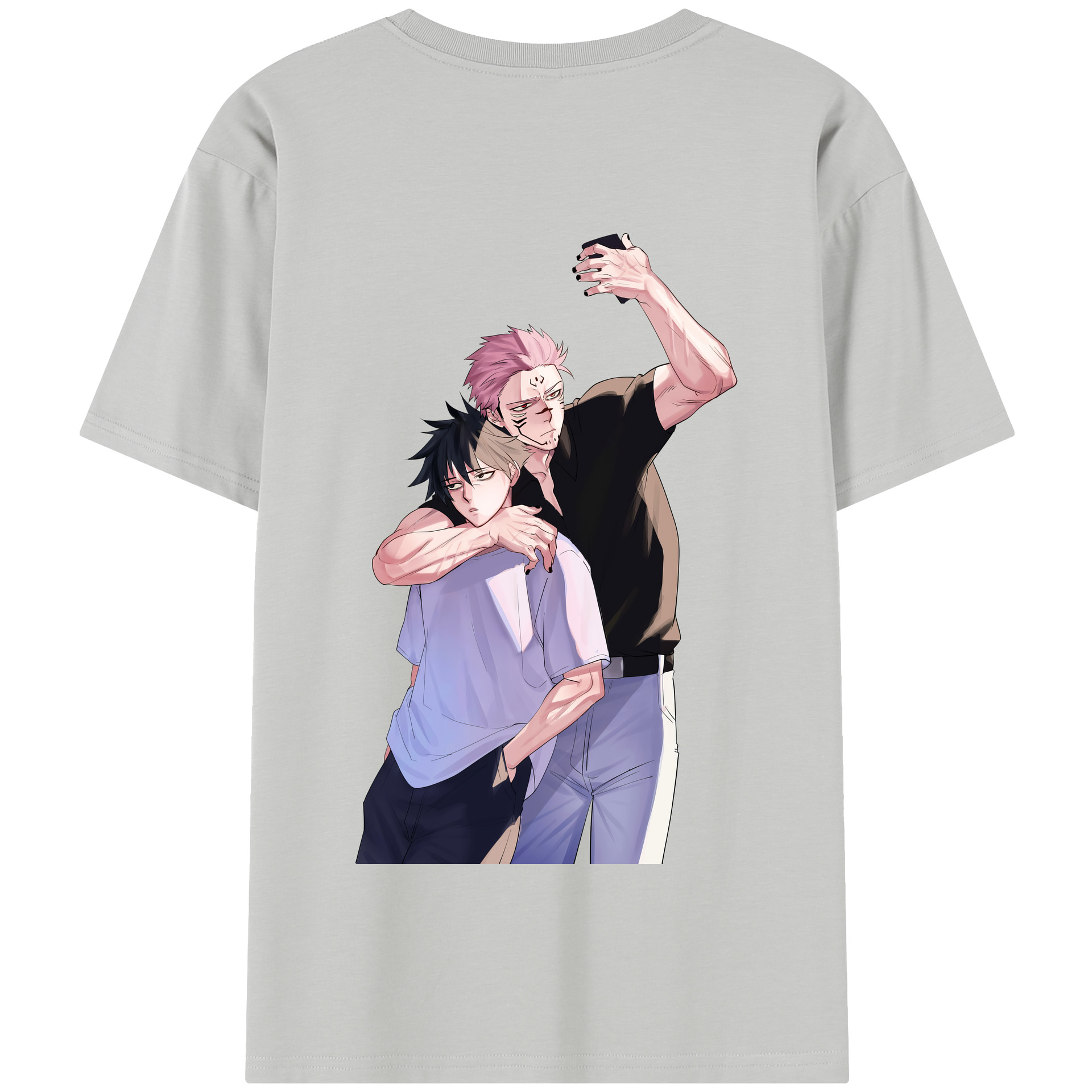 （画像用） 呪術廻戦 Jujutsu Kaisen 綿100％半袖Tシャツ（背面プリント）
