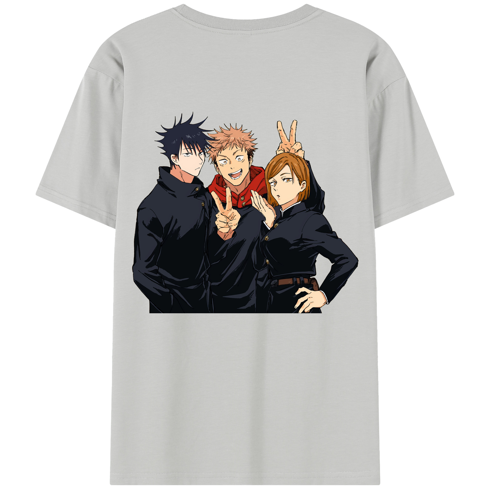 （画像用） 呪術廻戦 Jujutsu Kaisen 綿100％半袖Tシャツ（背面プリント）