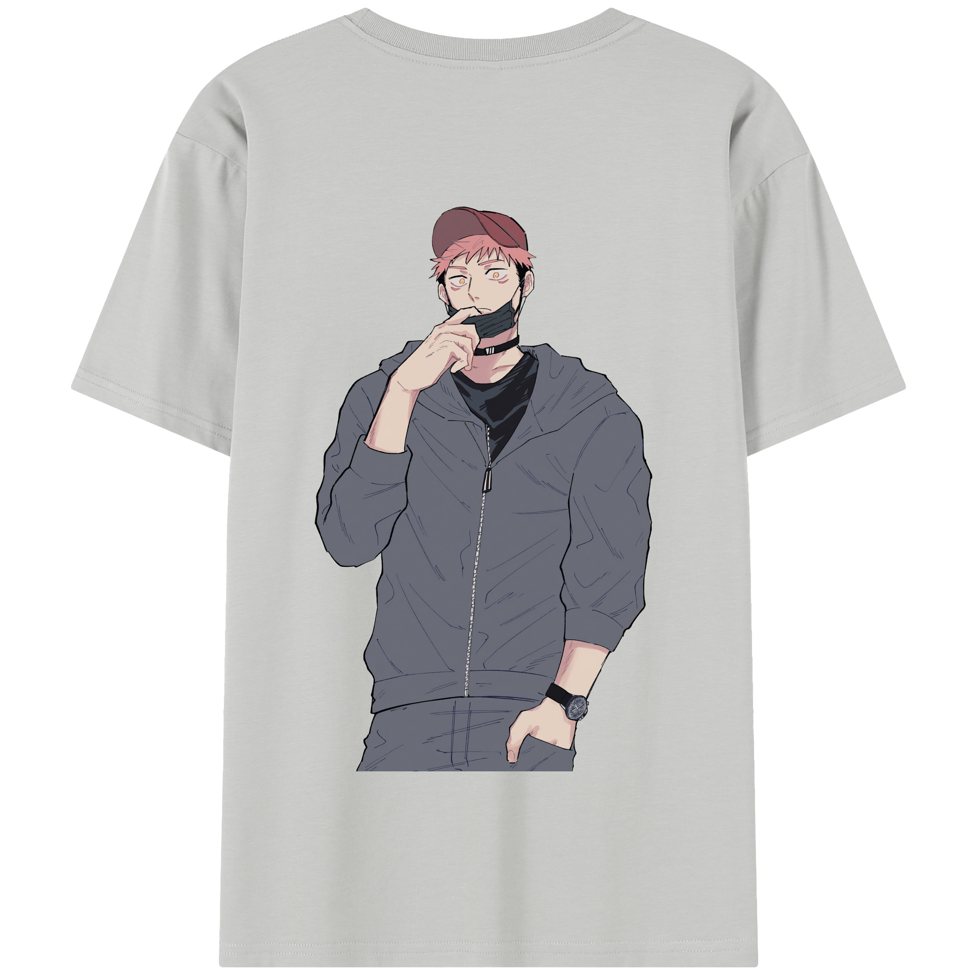 （画像用） 呪術廻戦 Jujutsu Kaisen 綿100％半袖Tシャツ（背面プリント）