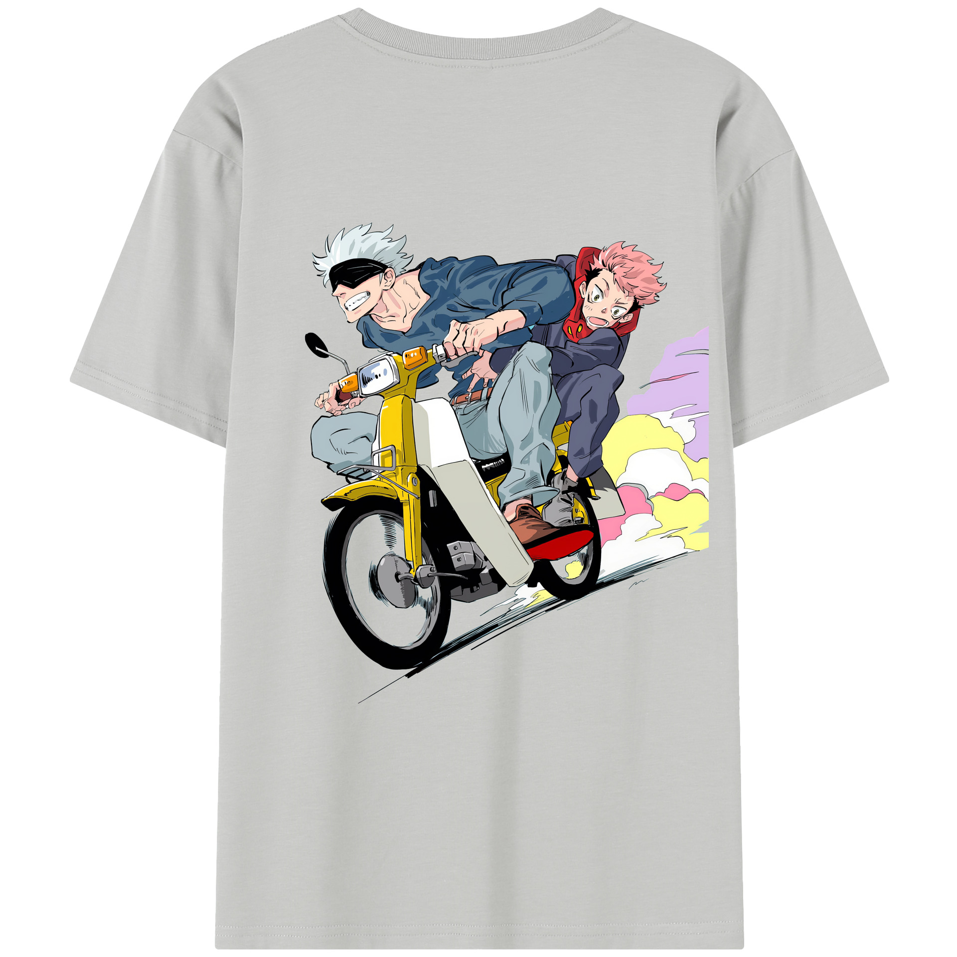 （画像用） 呪術廻戦 Jujutsu Kaisen 綿100％半袖Tシャツ（背面プリント）