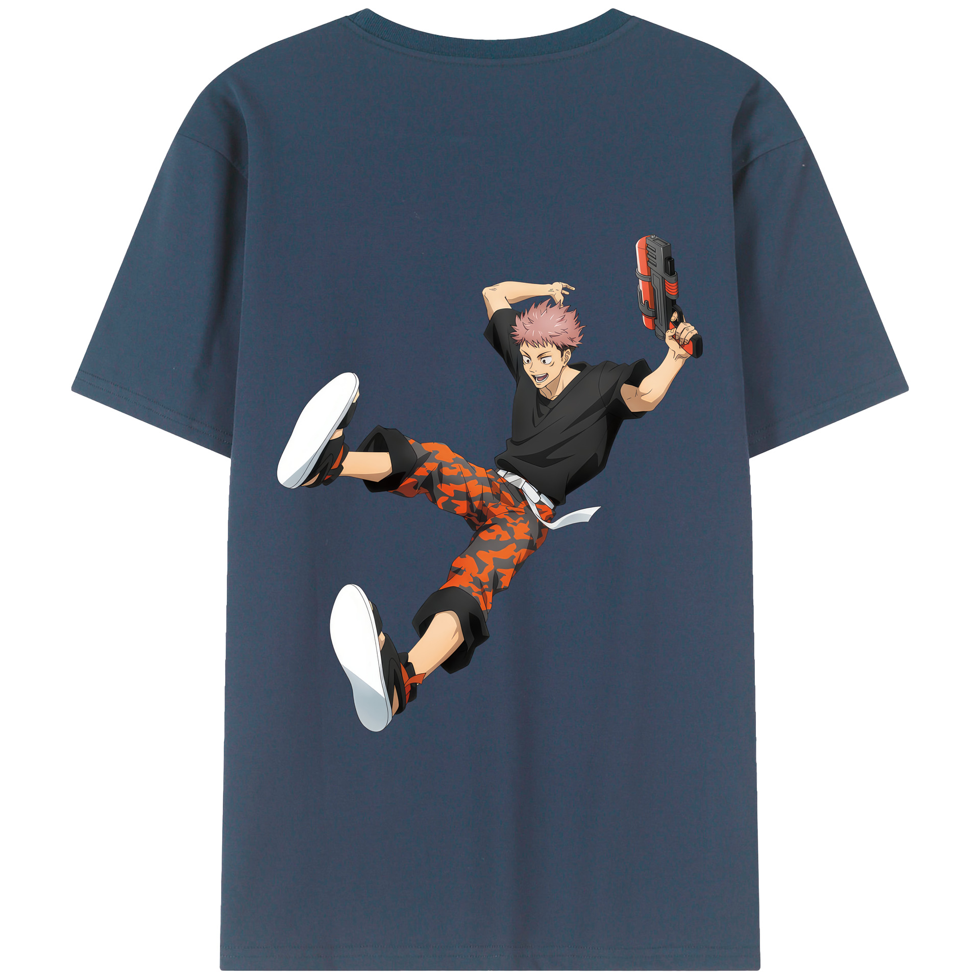 （画像用） 呪術廻戦 Jujutsu Kaisen 綿100％半袖Tシャツ（背面プリント）