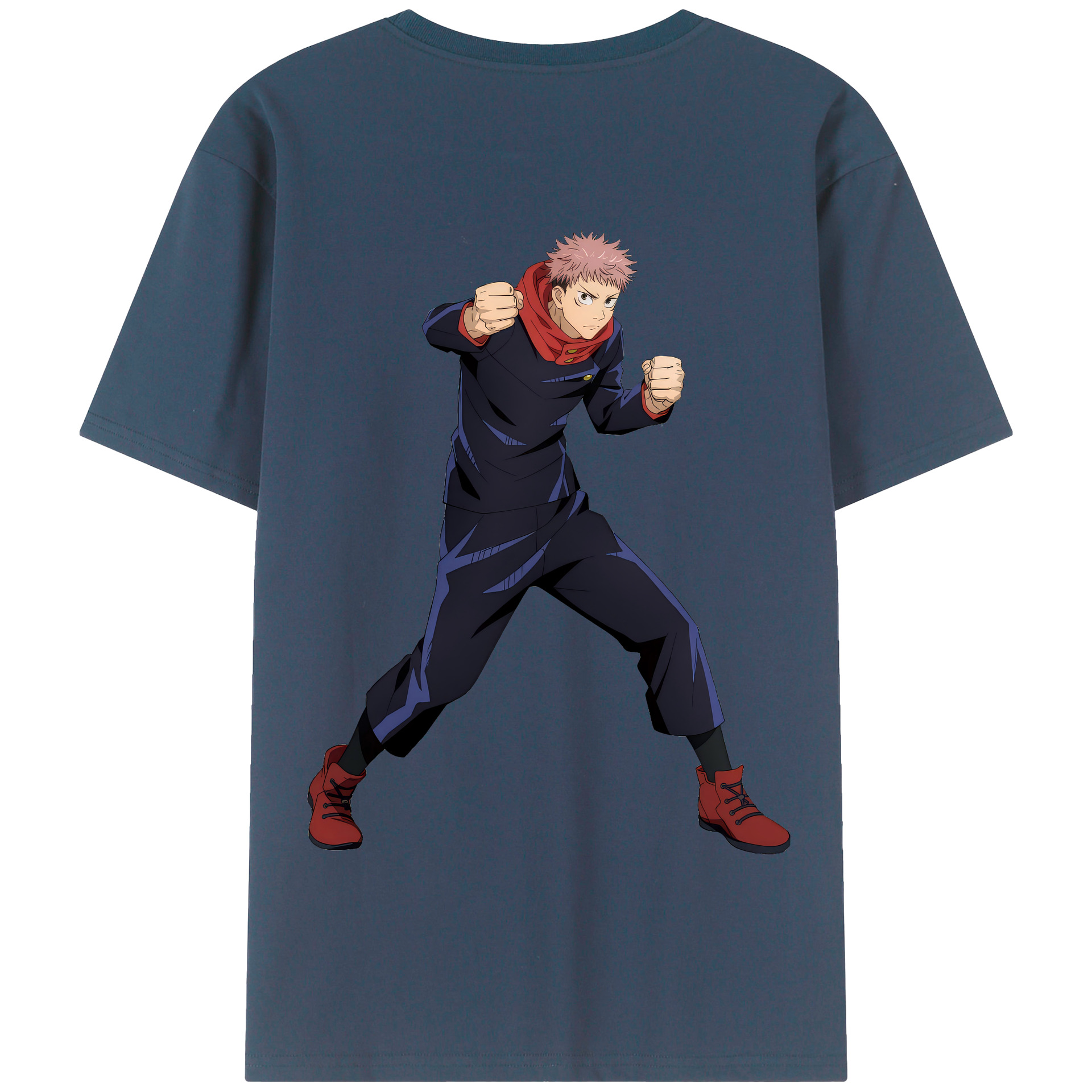（画像用） 呪術廻戦 Jujutsu Kaisen 綿100％半袖Tシャツ（背面プリント）