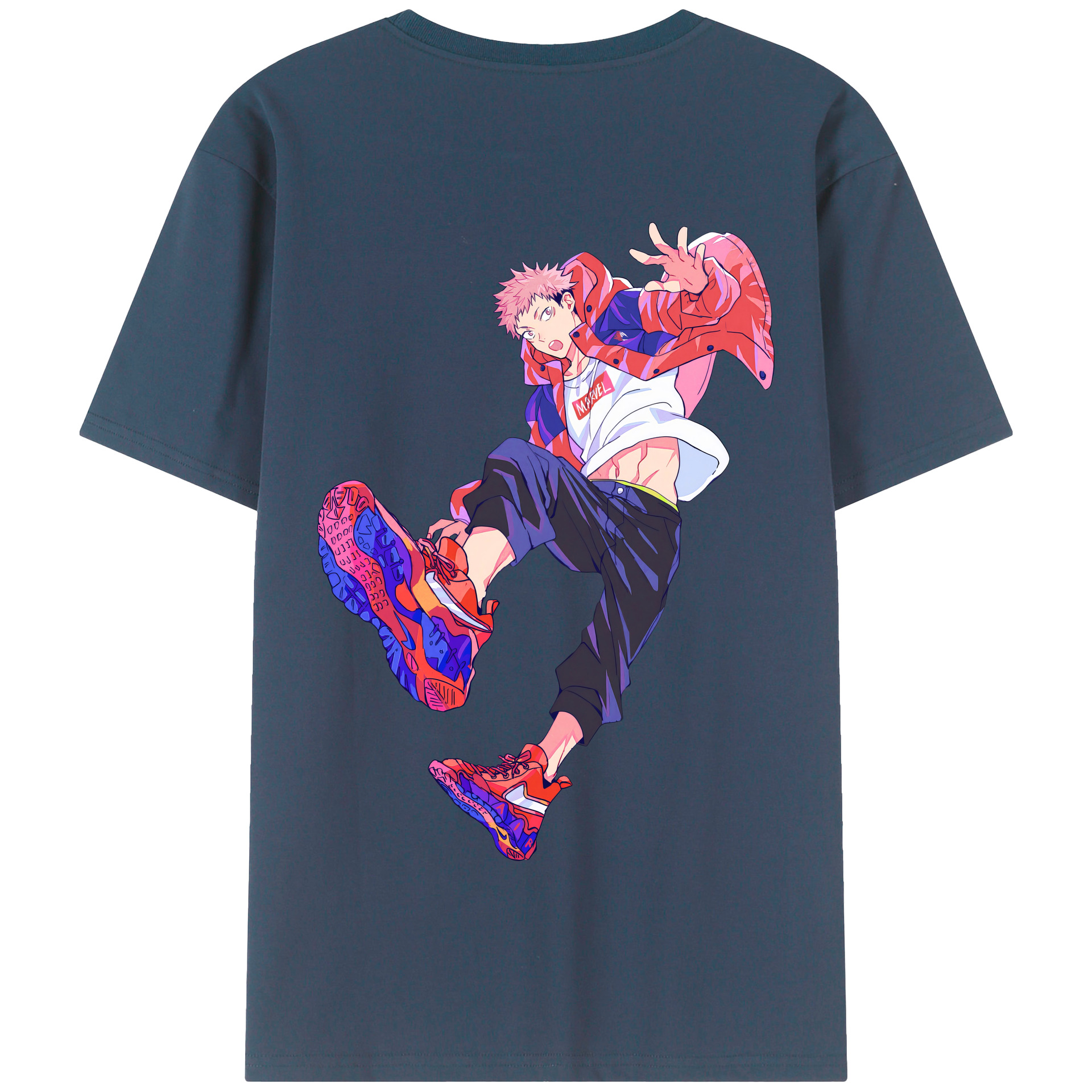 （画像用） 呪術廻戦 Jujutsu Kaisen 綿100％半袖Tシャツ（背面プリント）