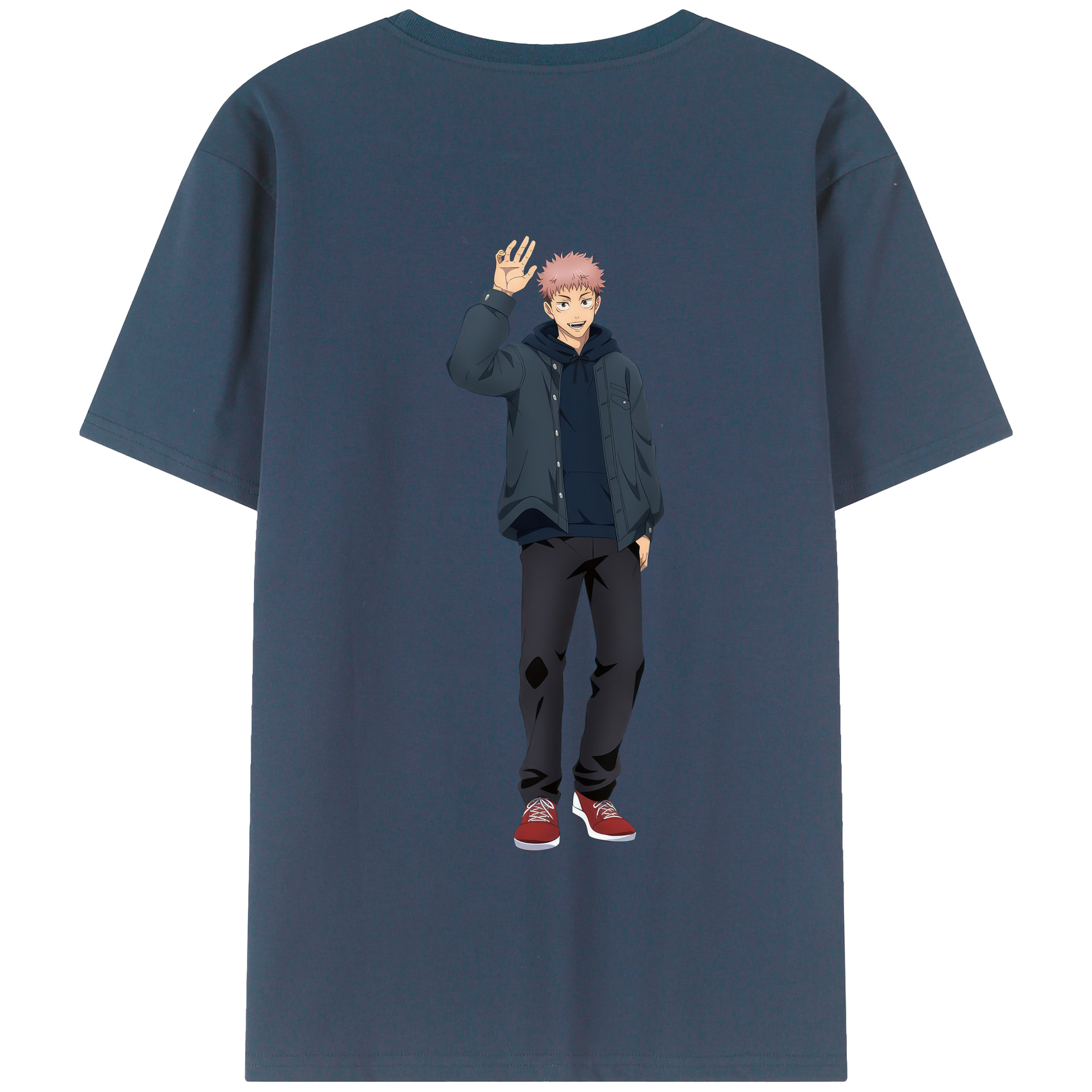 （画像用） 呪術廻戦 Jujutsu Kaisen 綿100％半袖Tシャツ（背面プリント）