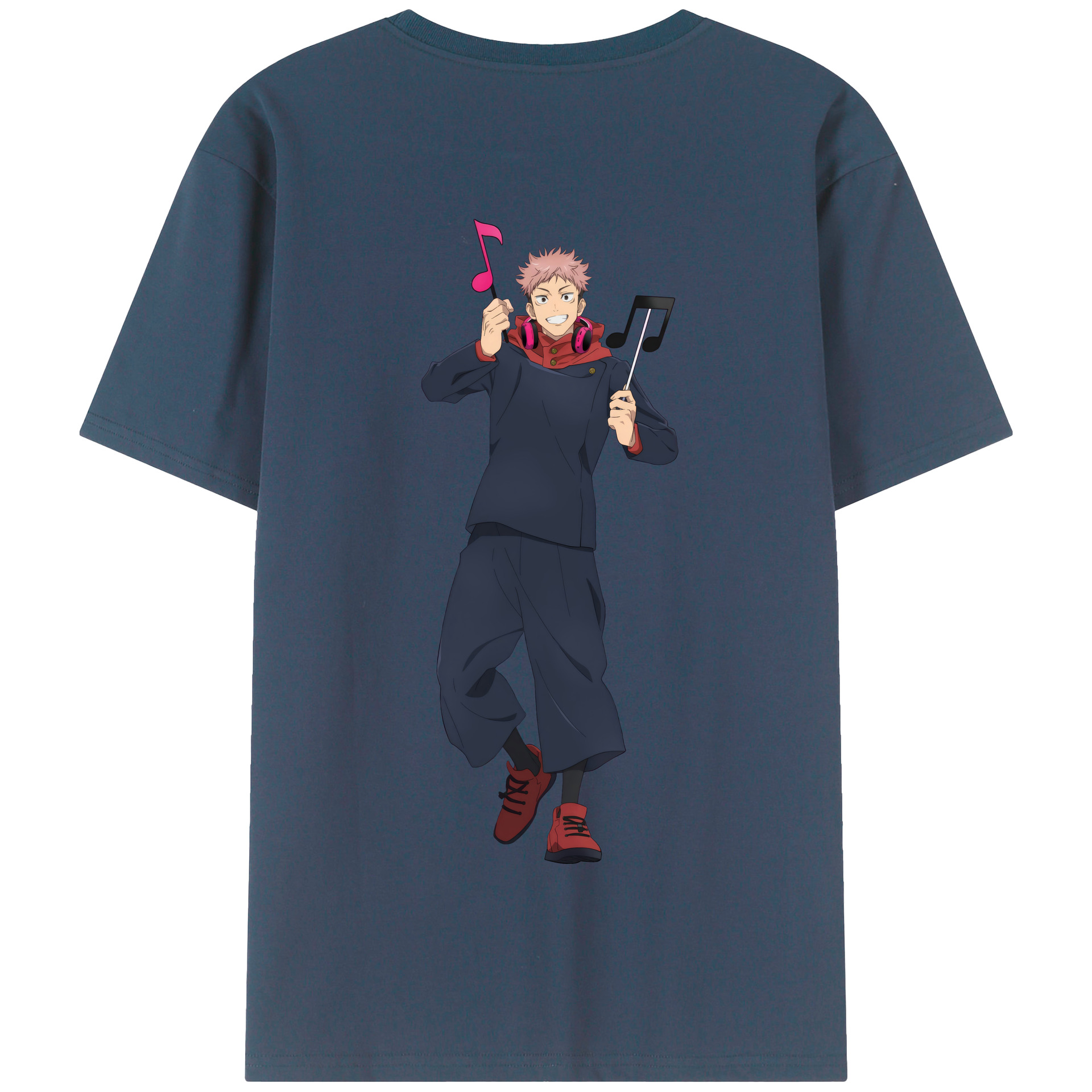 （画像用） 呪術廻戦 Jujutsu Kaisen 綿100％半袖Tシャツ（背面プリント）