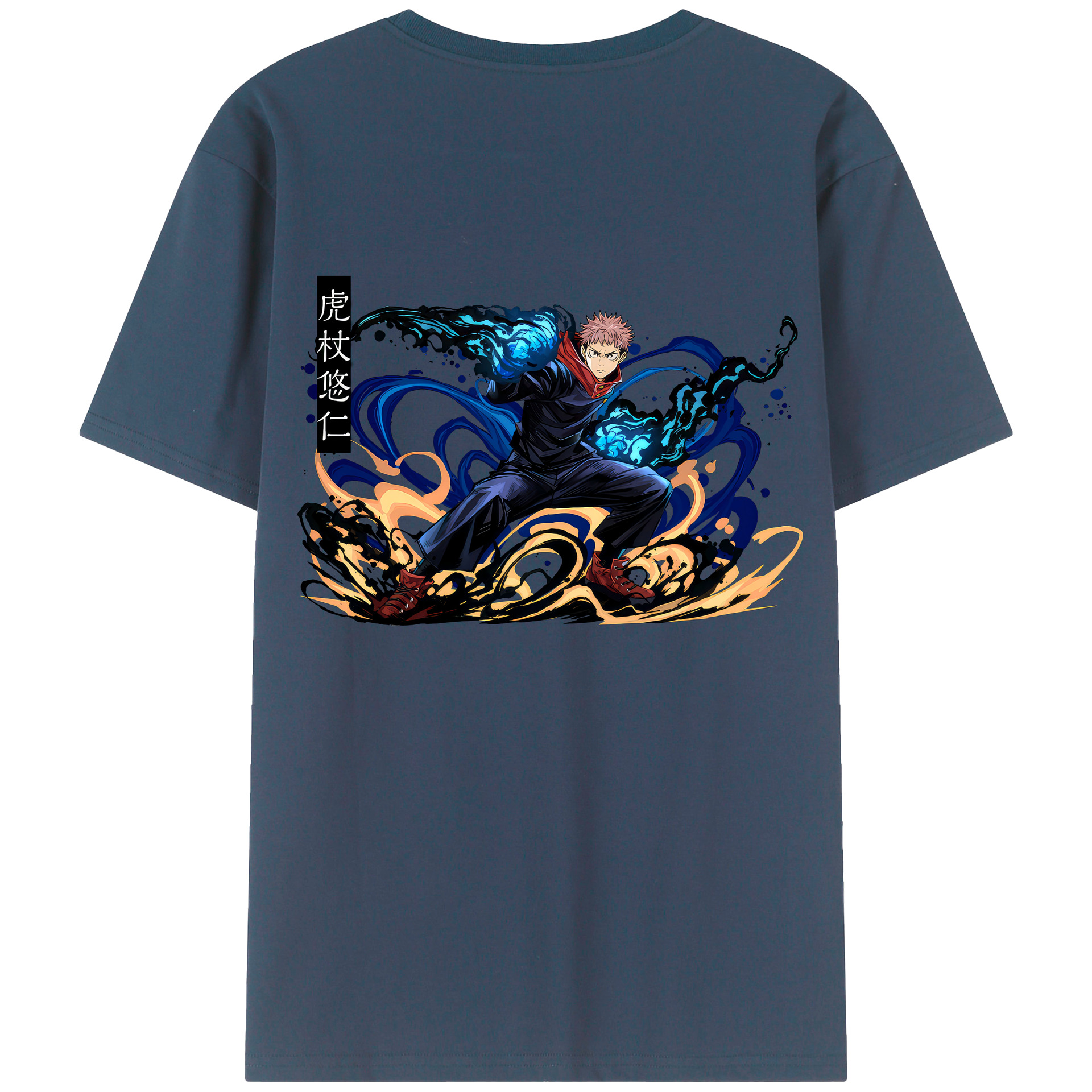 （画像用） 呪術廻戦 Jujutsu Kaisen 綿100％半袖Tシャツ（背面プリント）