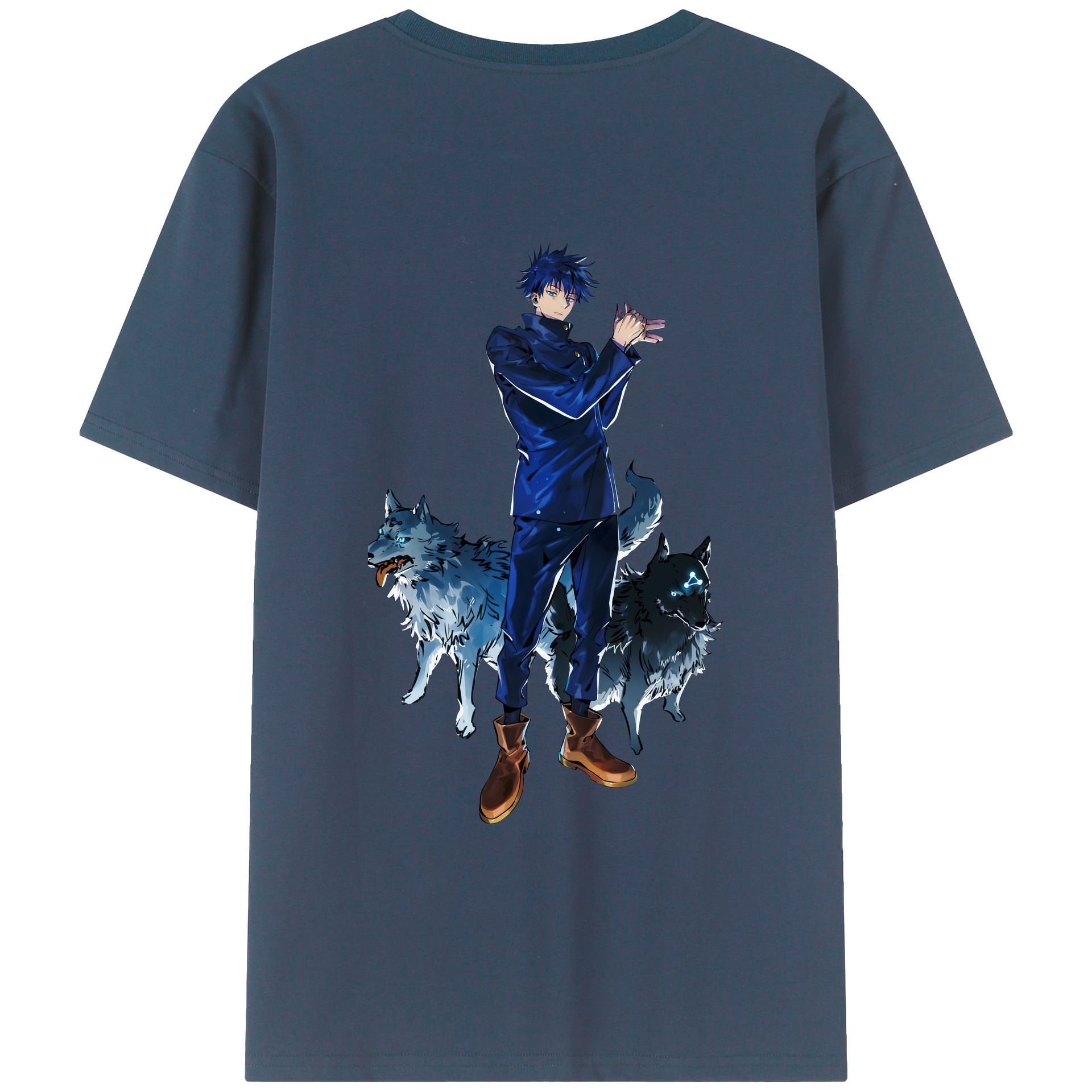 （画像用） 呪術廻戦 Jujutsu Kaisen 綿100％半袖Tシャツ（背面プリント）