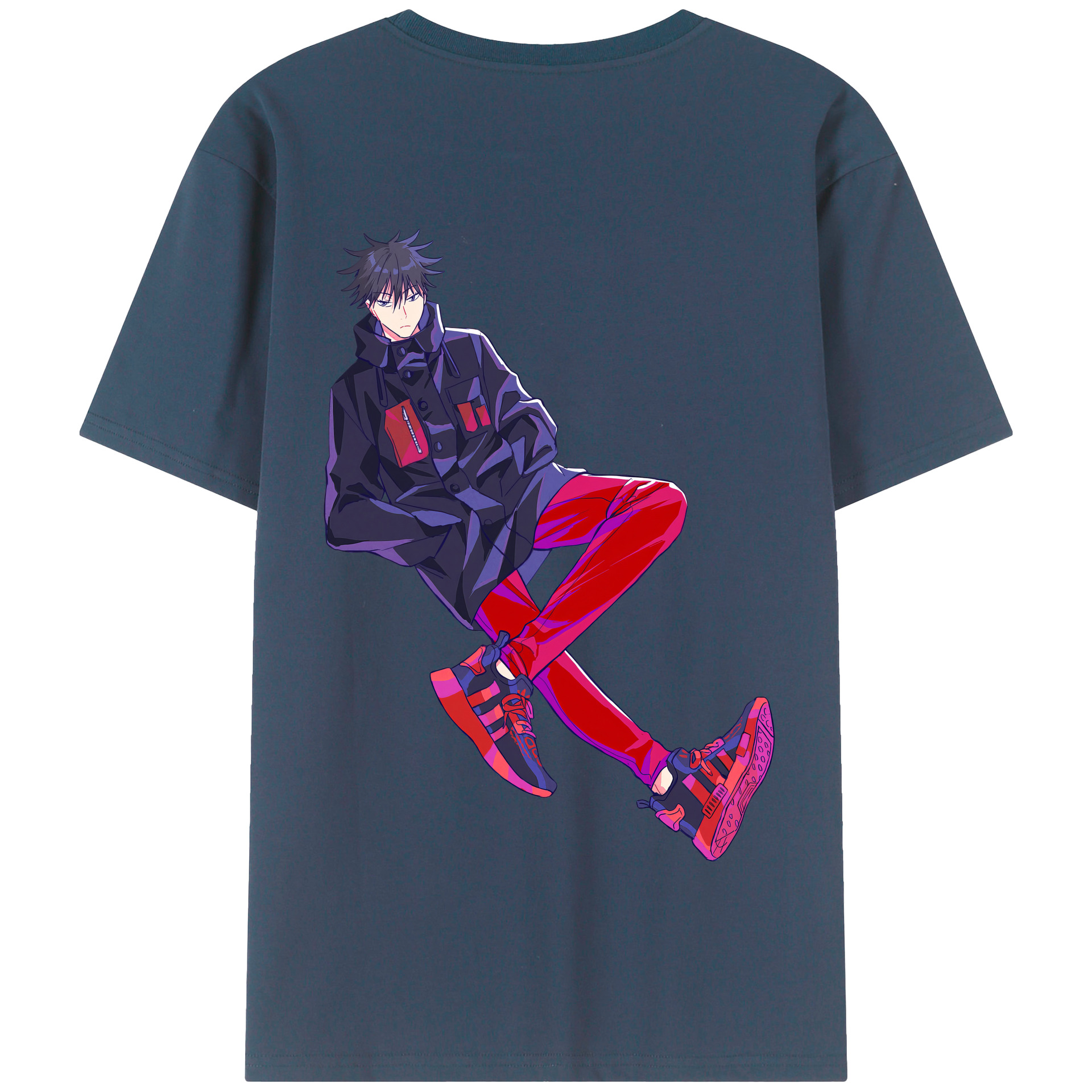 （画像用） 呪術廻戦 Jujutsu Kaisen 綿100％半袖Tシャツ（背面プリント）