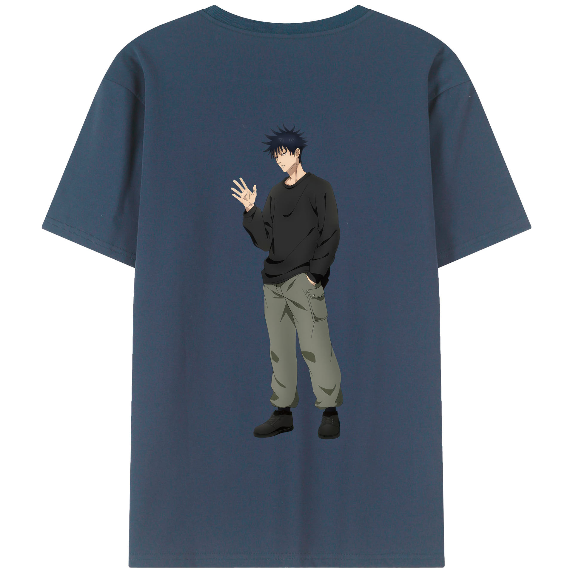 （画像用） 呪術廻戦 Jujutsu Kaisen 綿100％半袖Tシャツ（背面プリント）