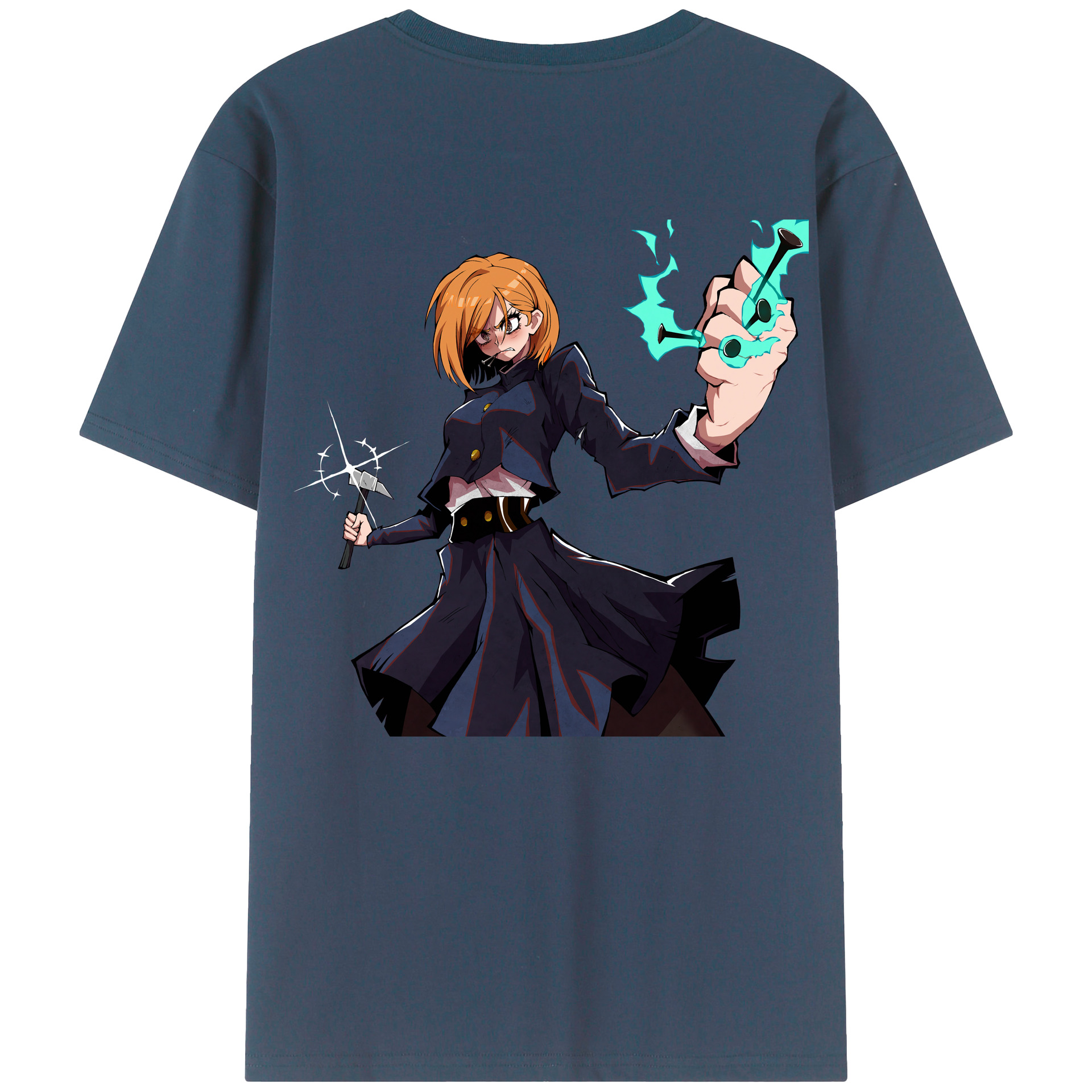 （画像用） 呪術廻戦 Jujutsu Kaisen 綿100％半袖Tシャツ（背面プリント）