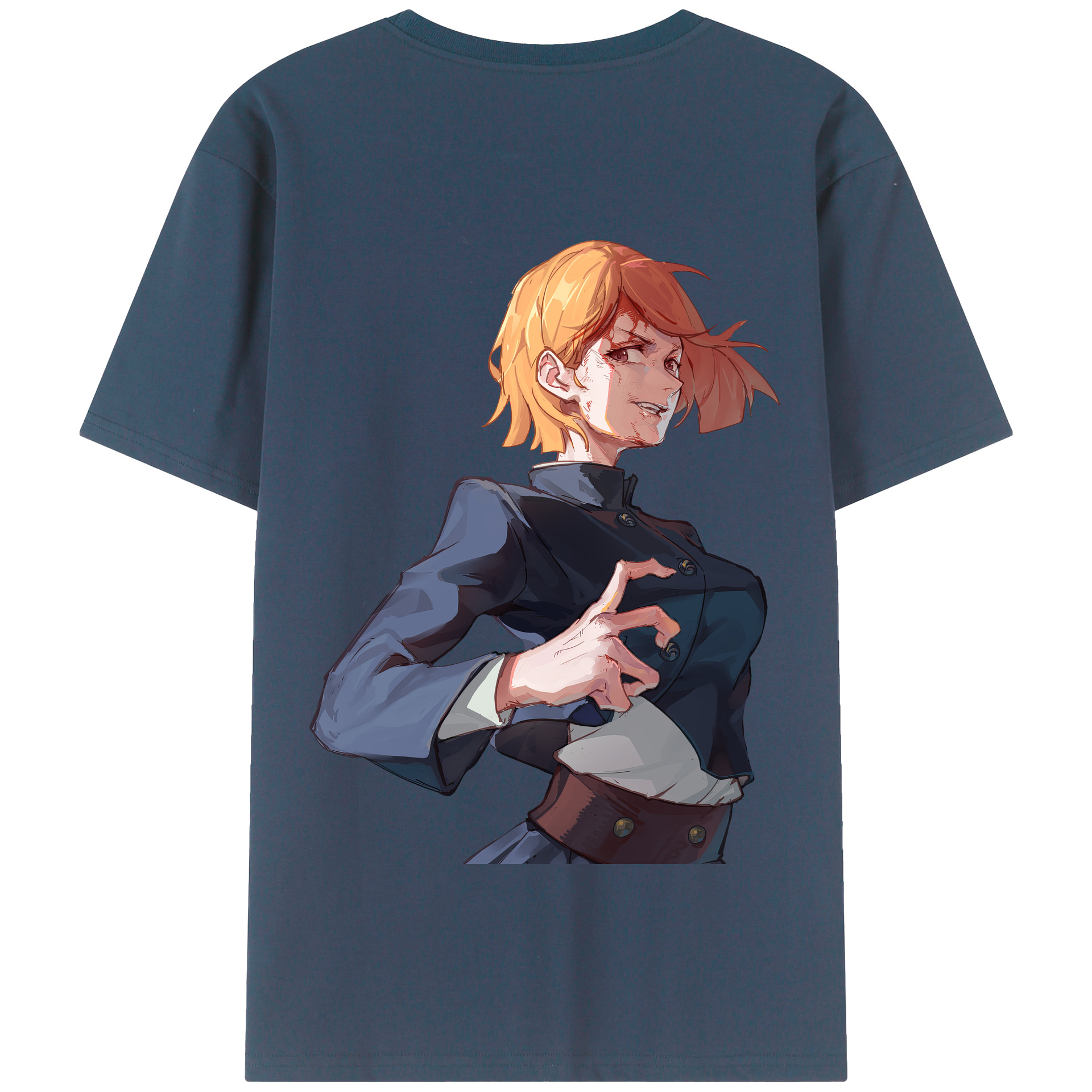 （画像用） 呪術廻戦 Jujutsu Kaisen 綿100％半袖Tシャツ（背面プリント）