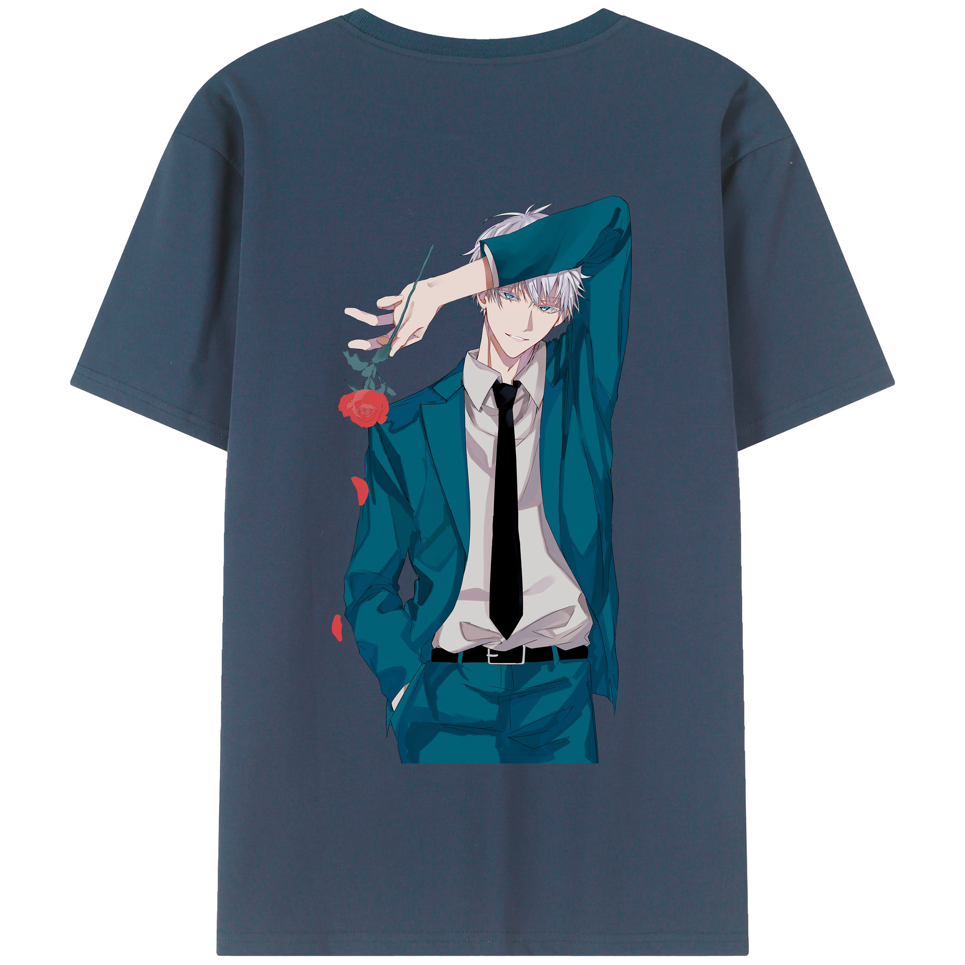 （画像用） 呪術廻戦 Jujutsu Kaisen 綿100％半袖Tシャツ（背面プリント）