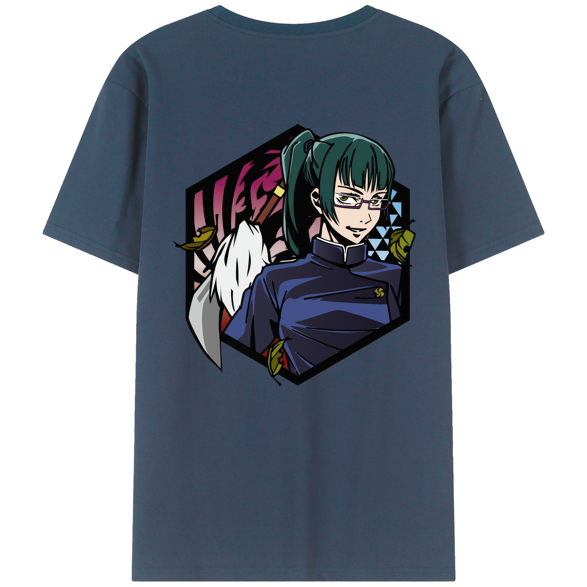 （画像用） 呪術廻戦 Jujutsu Kaisen 綿100％半袖Tシャツ（背面プリント）