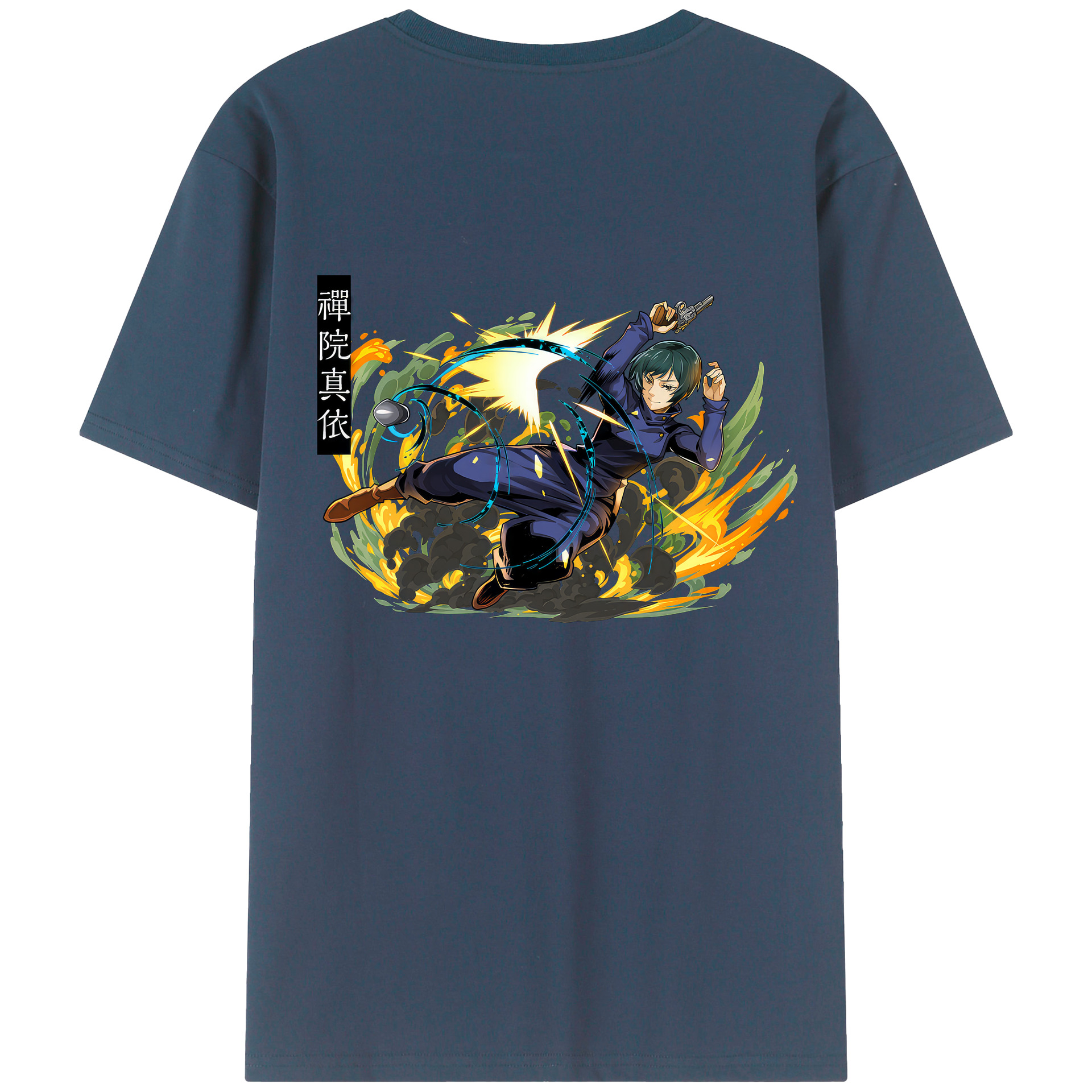 （画像用） 呪術廻戦 Jujutsu Kaisen 綿100％半袖Tシャツ（背面プリント）