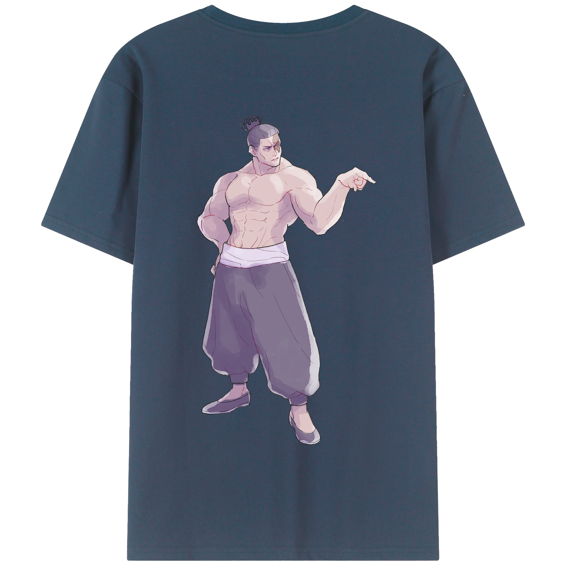 （画像用） 呪術廻戦 Jujutsu Kaisen 綿100％半袖Tシャツ（背面プリント）