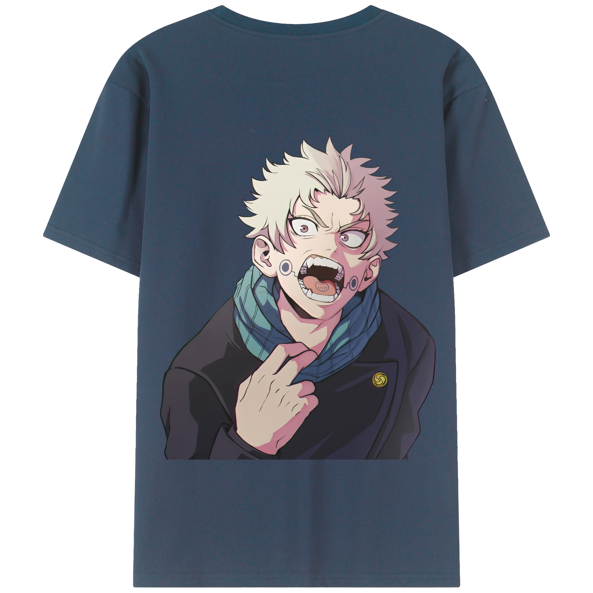 （画像用） 呪術廻戦 Jujutsu Kaisen 綿100％半袖Tシャツ（背面プリント）