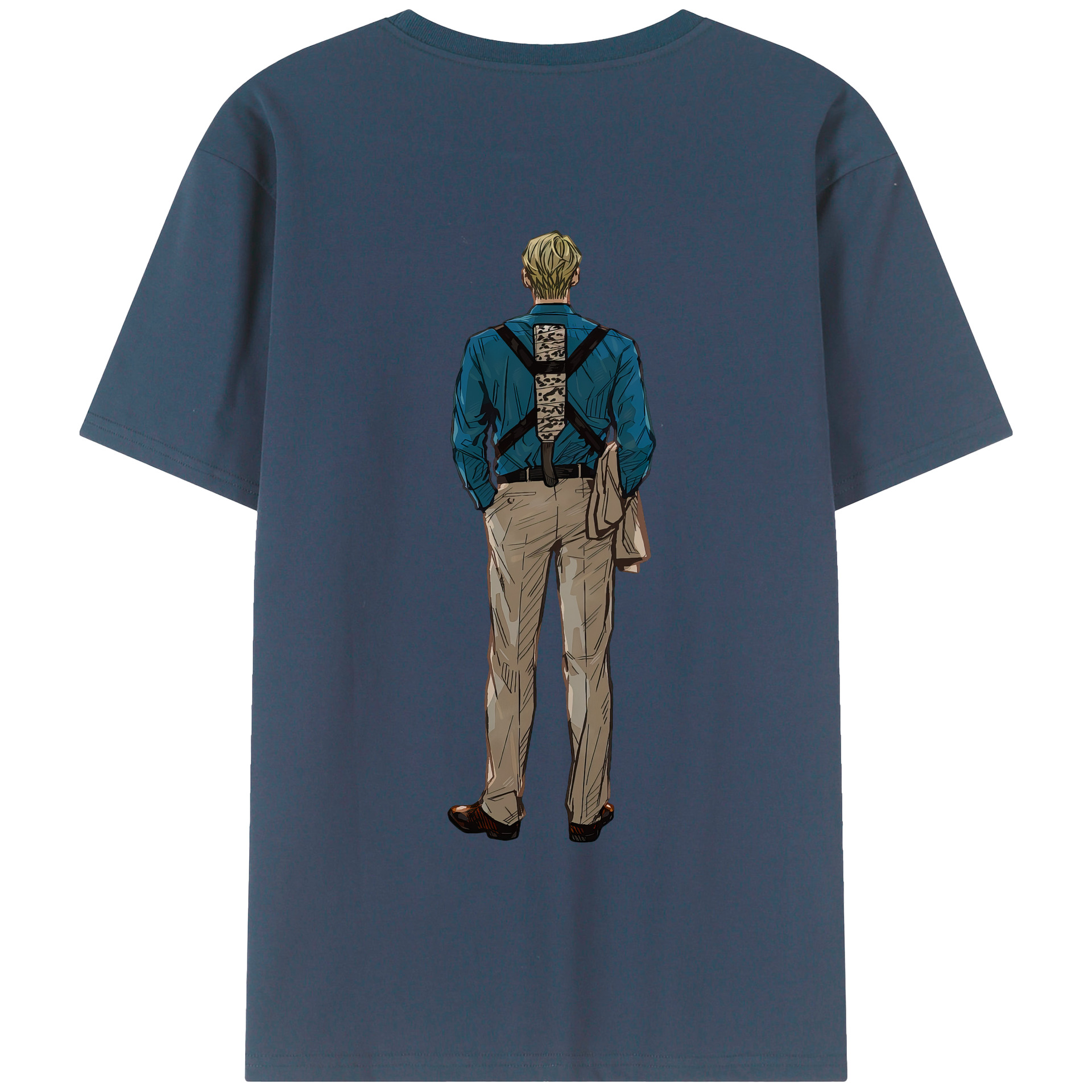 （画像用） 呪術廻戦 Jujutsu Kaisen 綿100％半袖Tシャツ（背面プリント）