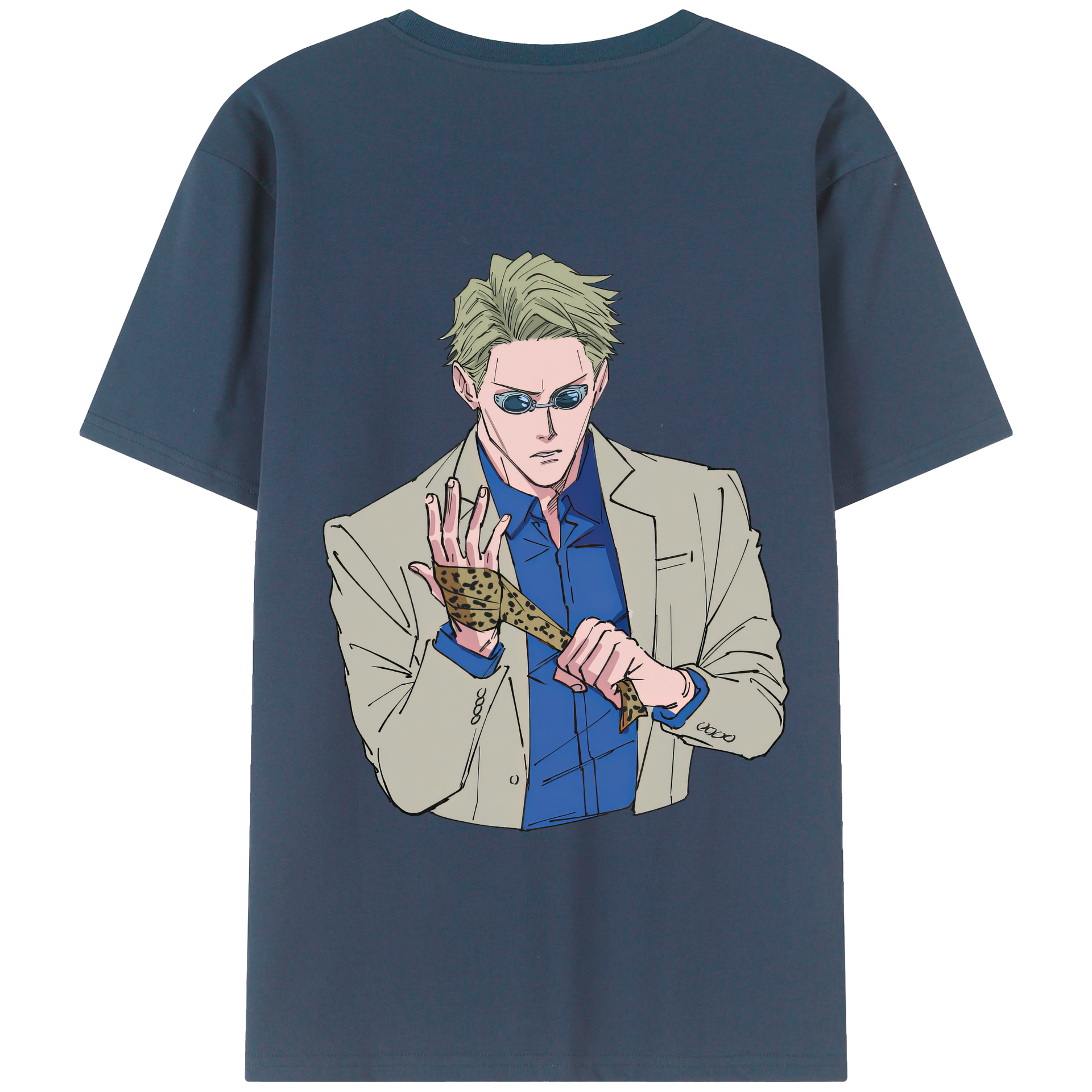 （画像用） 呪術廻戦 Jujutsu Kaisen 綿100％半袖Tシャツ（背面プリント）