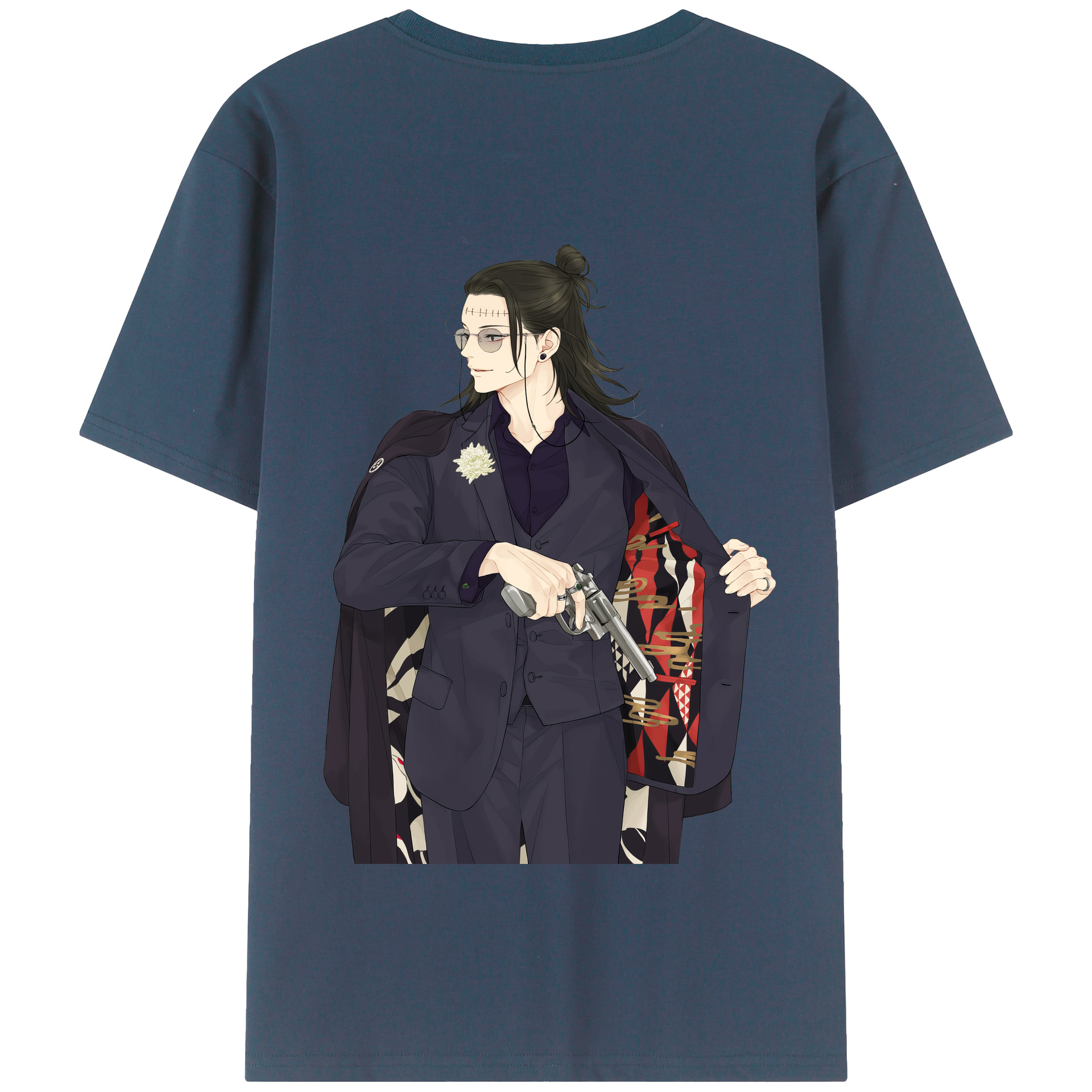 （画像用） 呪術廻戦 Jujutsu Kaisen 綿100％半袖Tシャツ（背面プリント）
