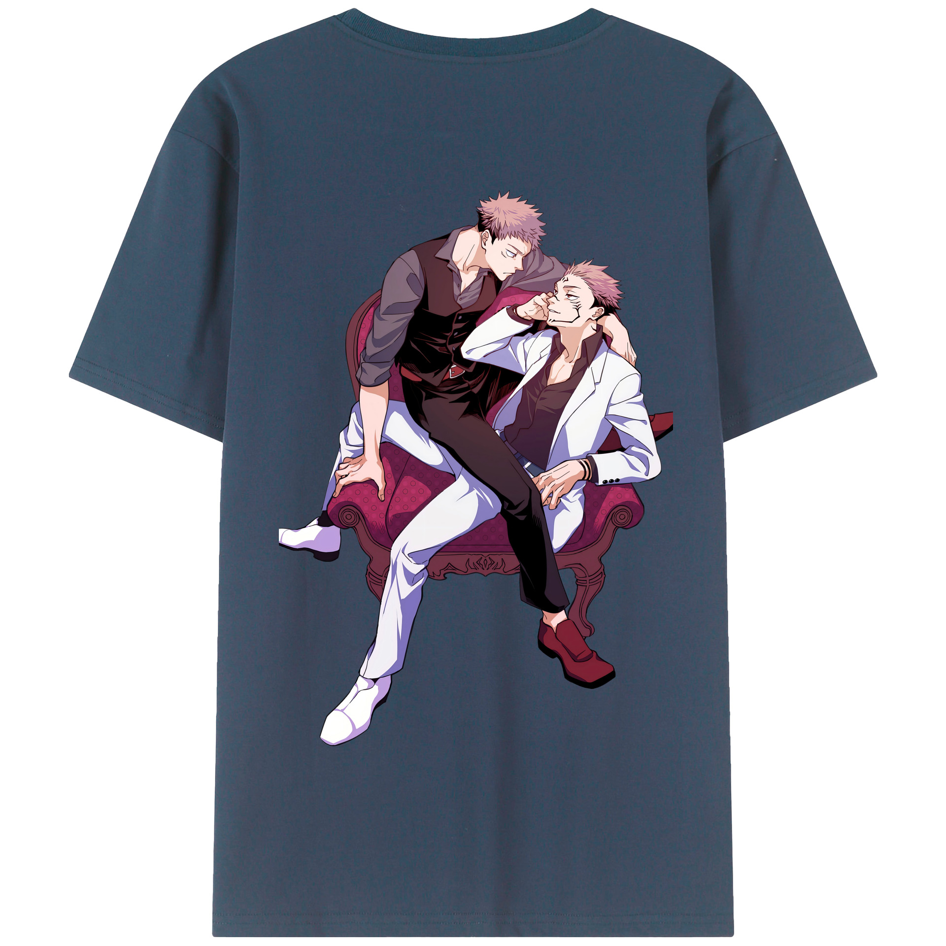 （画像用） 呪術廻戦 Jujutsu Kaisen 綿100％半袖Tシャツ（背面プリント）