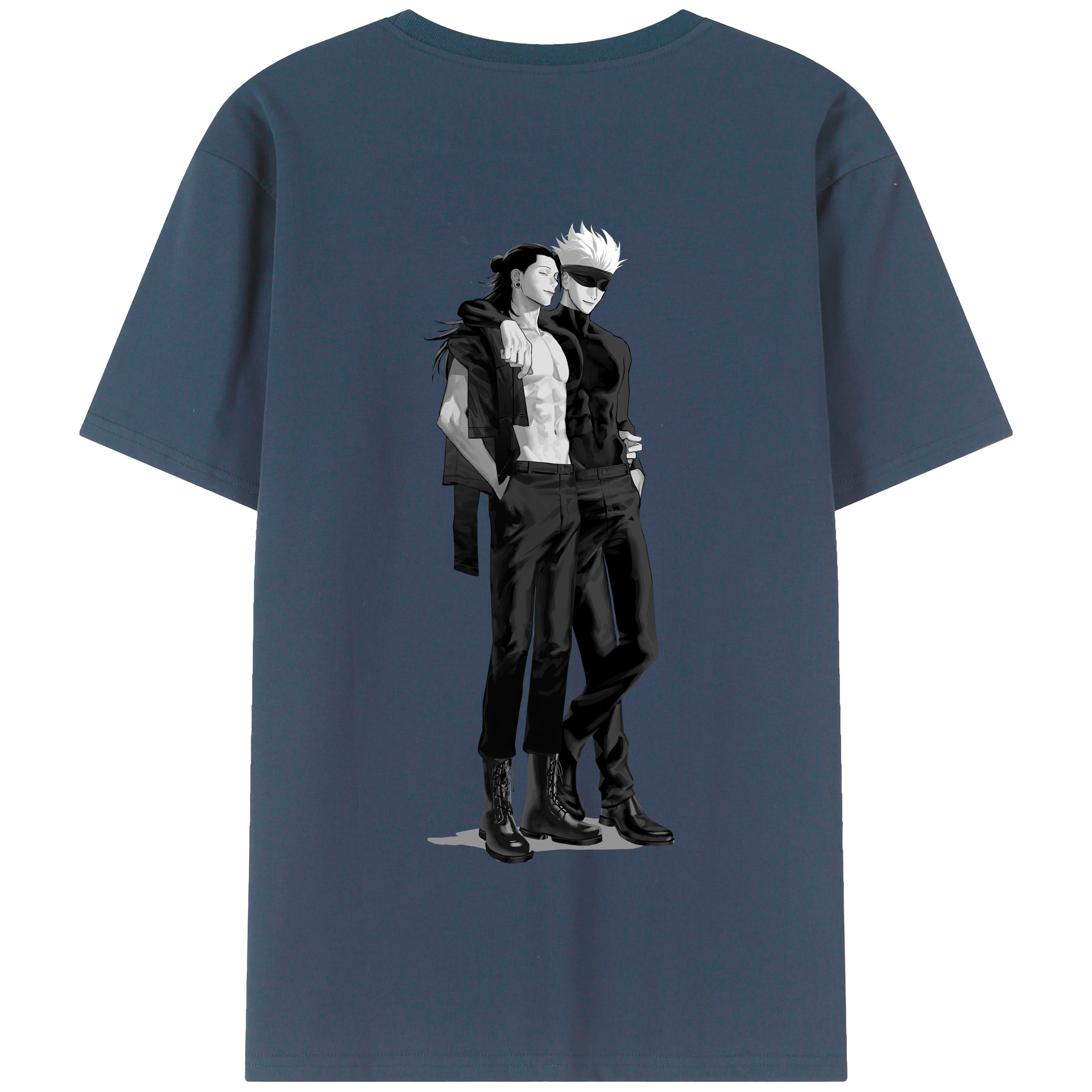 （画像用） 呪術廻戦 Jujutsu Kaisen 綿100％半袖Tシャツ（背面プリント）