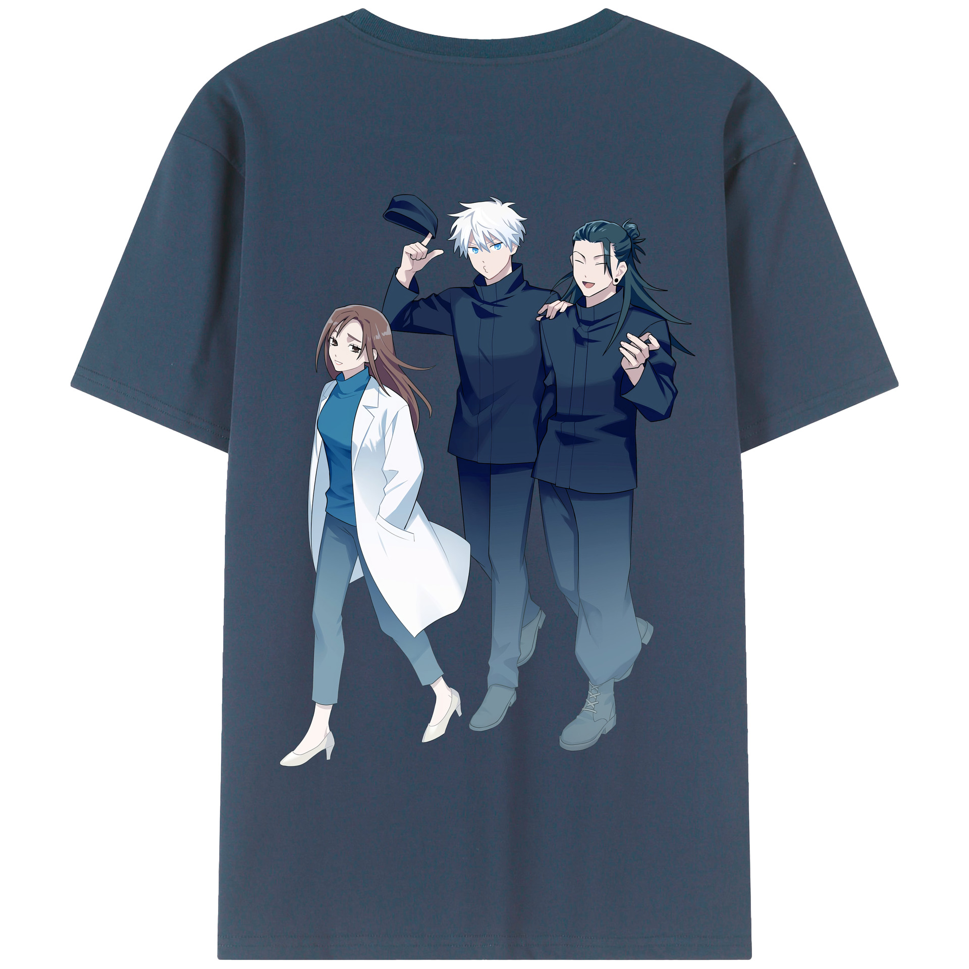 （画像用） 呪術廻戦 Jujutsu Kaisen 綿100％半袖Tシャツ（背面プリント）