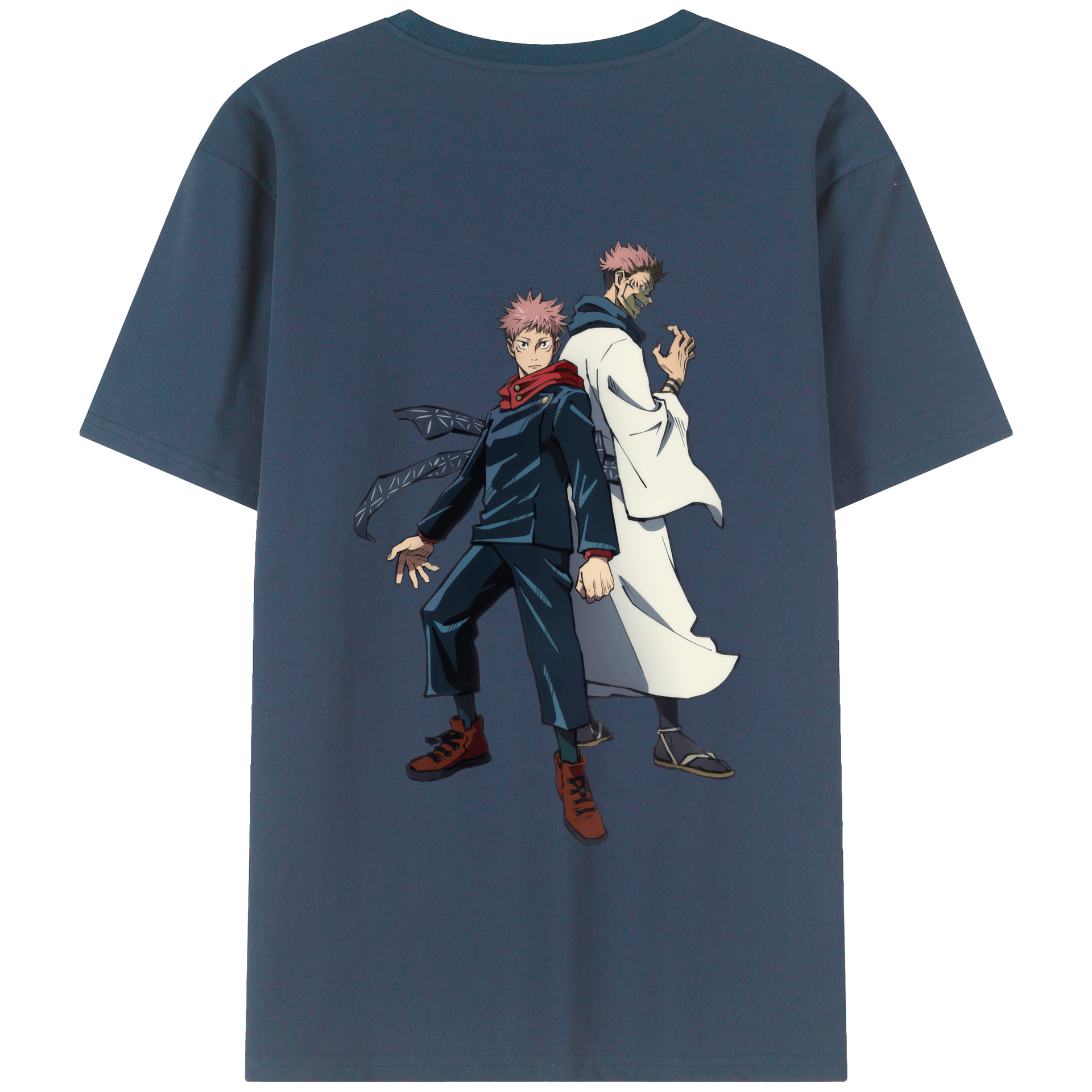 （画像用） 呪術廻戦 Jujutsu Kaisen 綿100％半袖Tシャツ（背面プリント）
