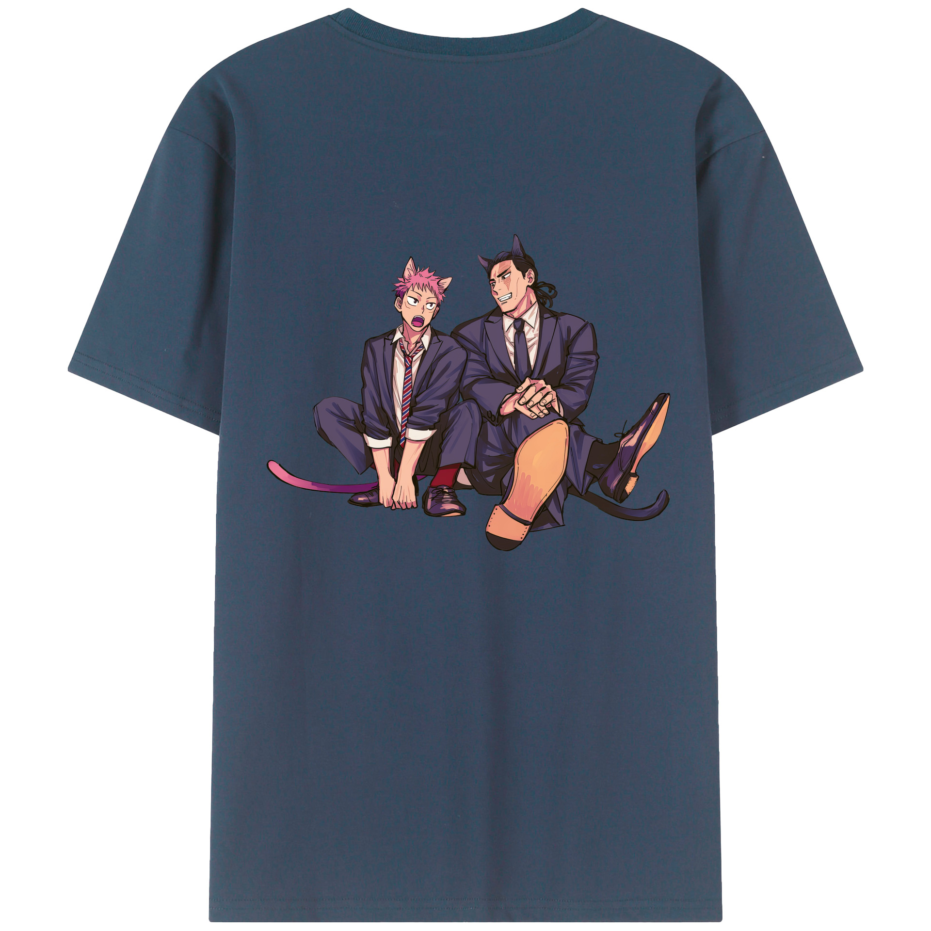 （画像用） 呪術廻戦 Jujutsu Kaisen 綿100％半袖Tシャツ（背面プリント）