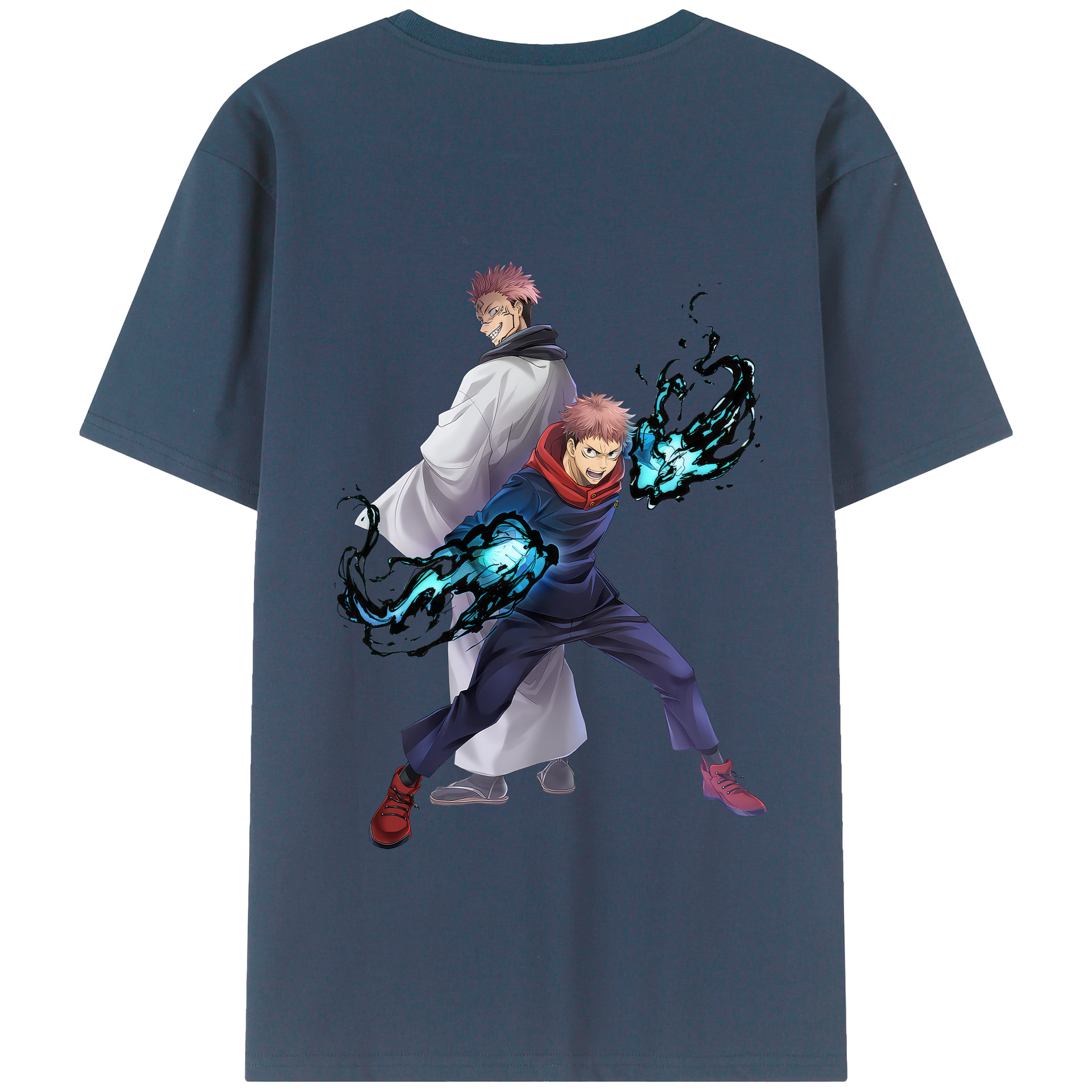 （画像用） 呪術廻戦 Jujutsu Kaisen 綿100％半袖Tシャツ（背面プリント）