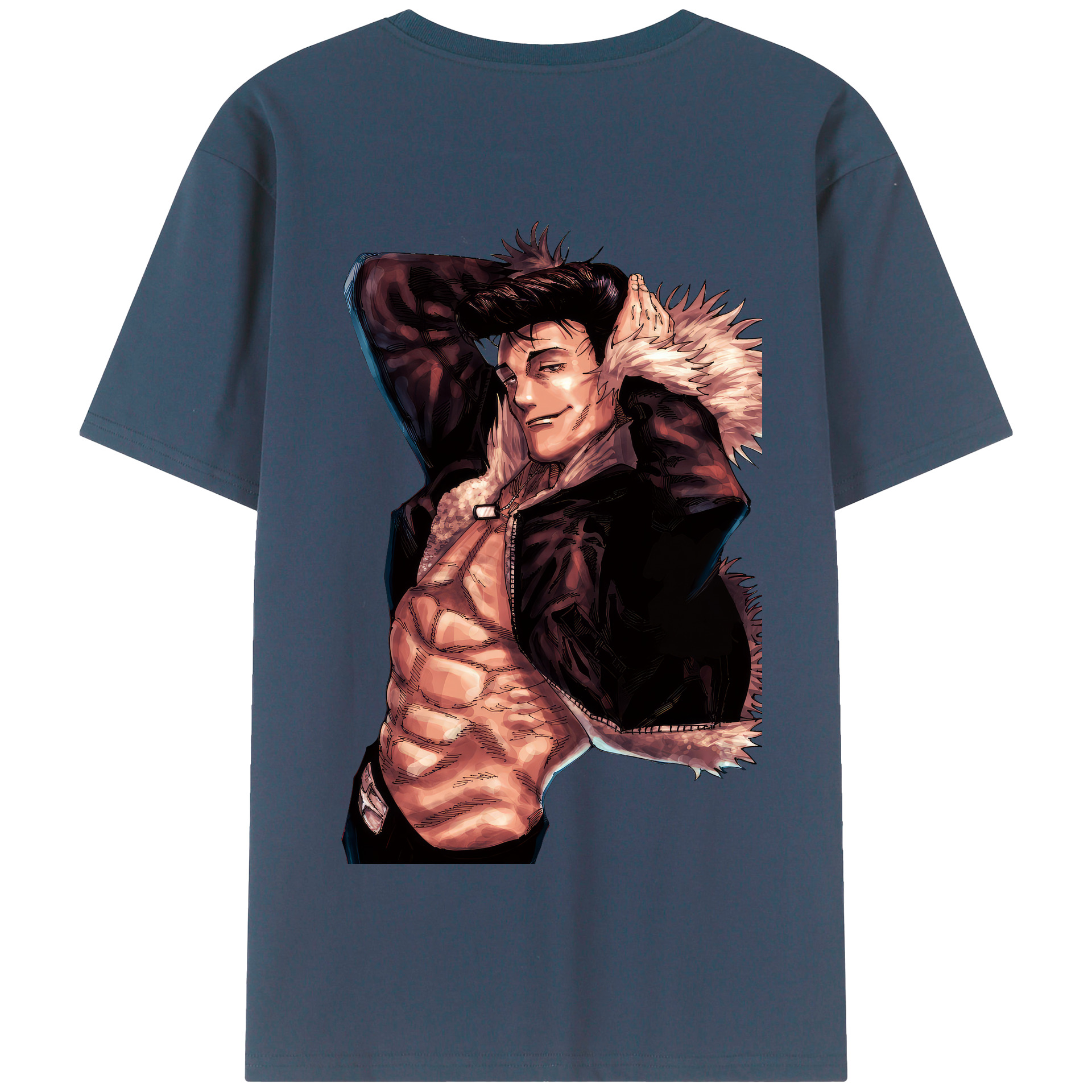（画像用） 呪術廻戦 Jujutsu Kaisen 綿100％半袖Tシャツ（背面プリント）
