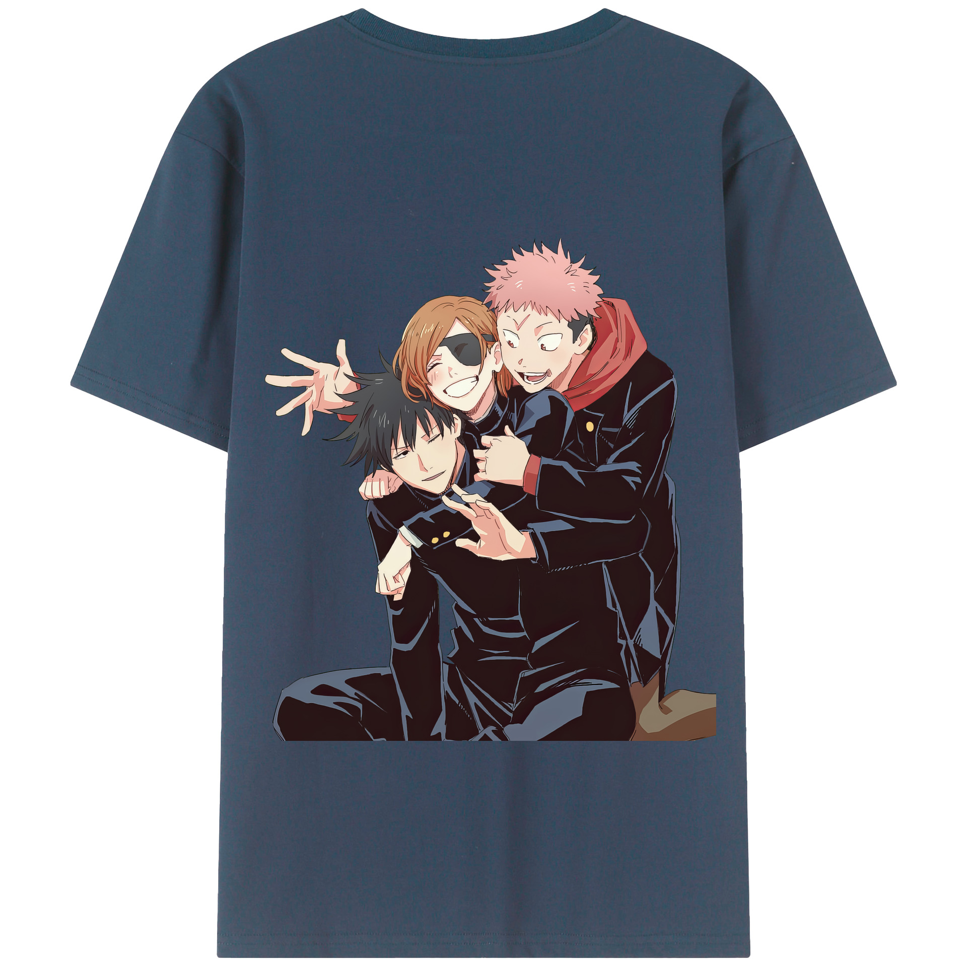 （画像用） 呪術廻戦 Jujutsu Kaisen 綿100％半袖Tシャツ（背面プリント）