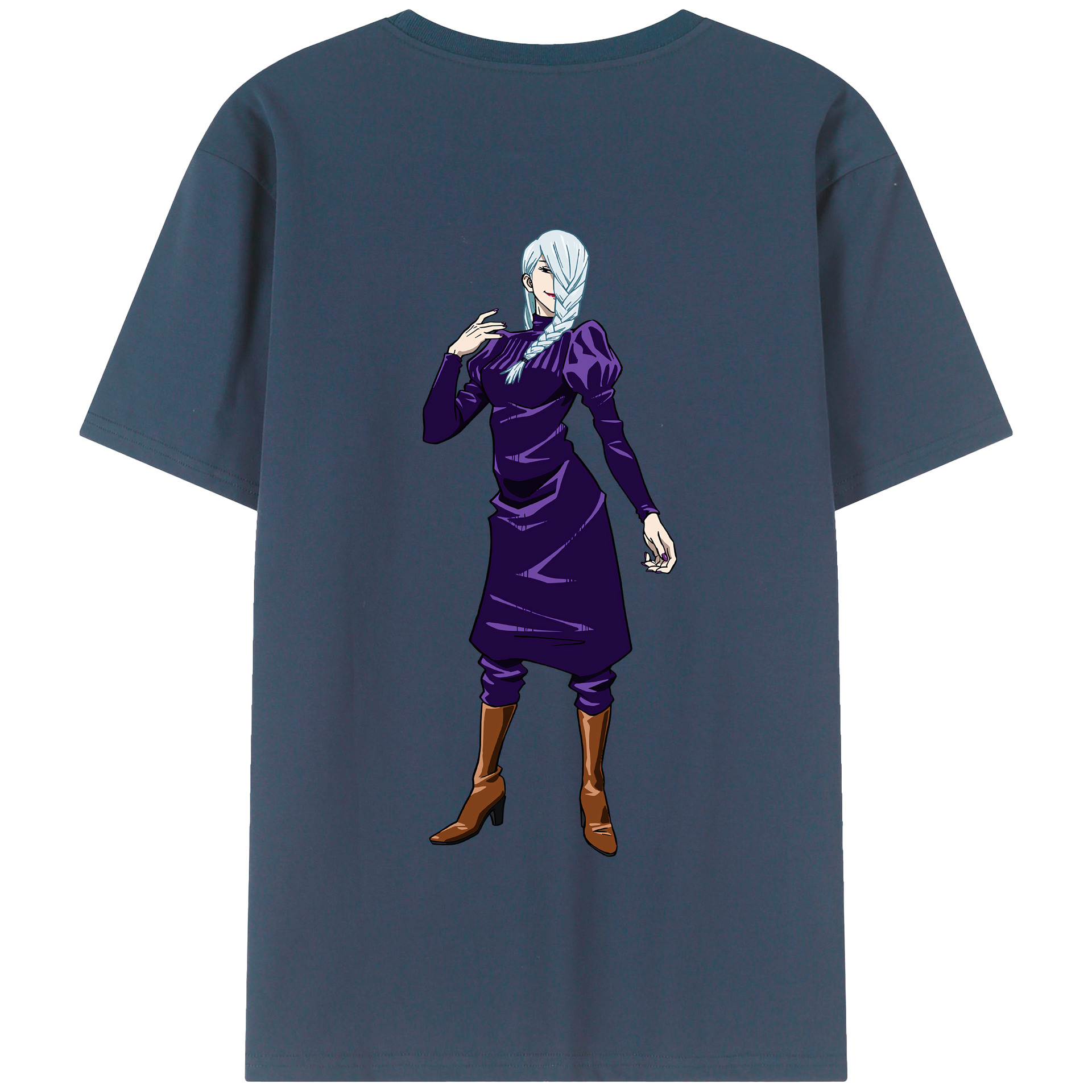 （画像用） 呪術廻戦 Jujutsu Kaisen 綿100％半袖Tシャツ（背面プリント）