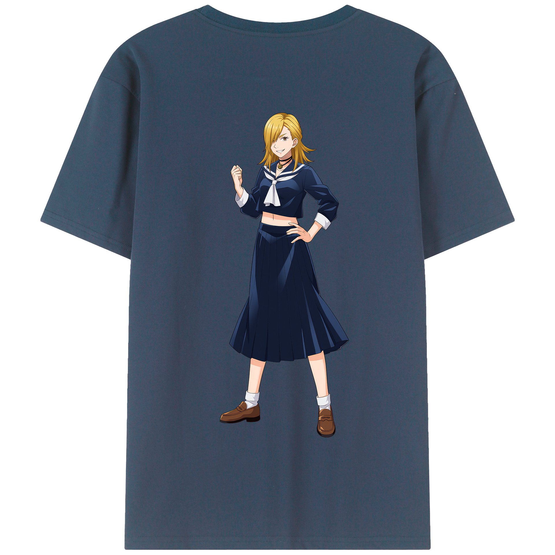 （画像用） 呪術廻戦 Jujutsu Kaisen 綿100％半袖Tシャツ（背面プリント）