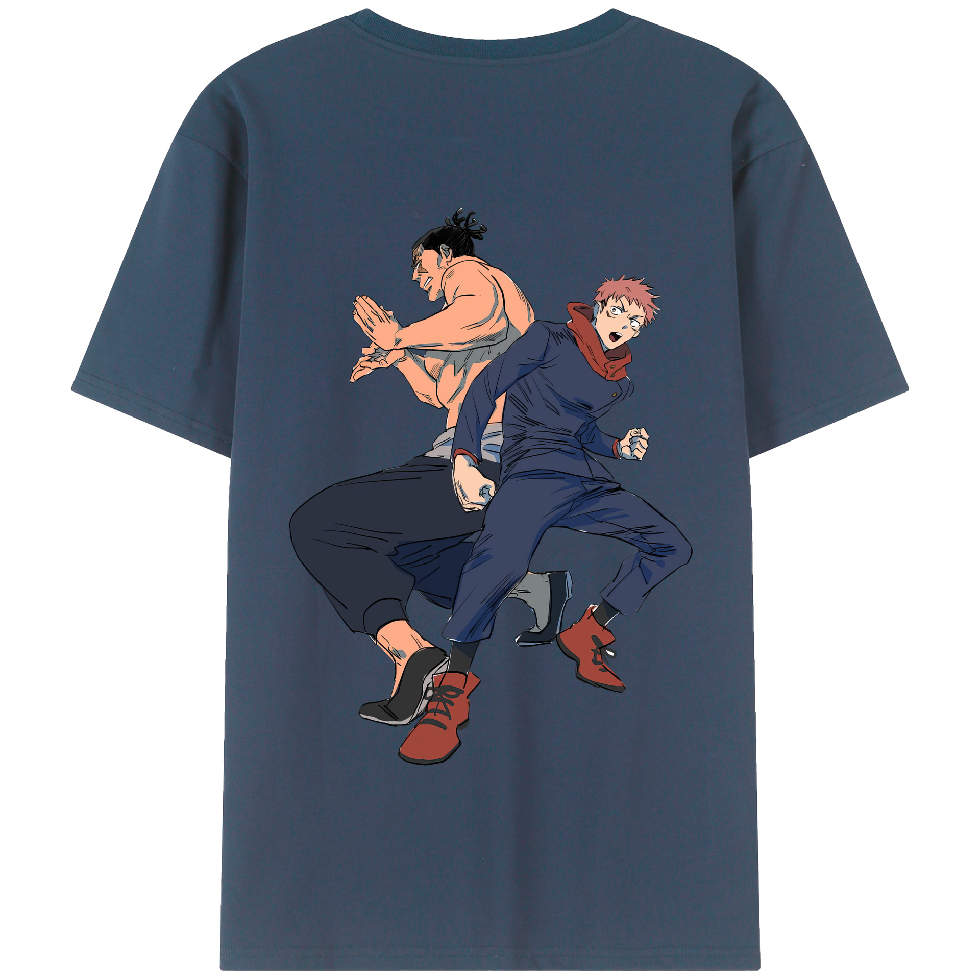 （画像用） 呪術廻戦 Jujutsu Kaisen 綿100％半袖Tシャツ（背面プリント）