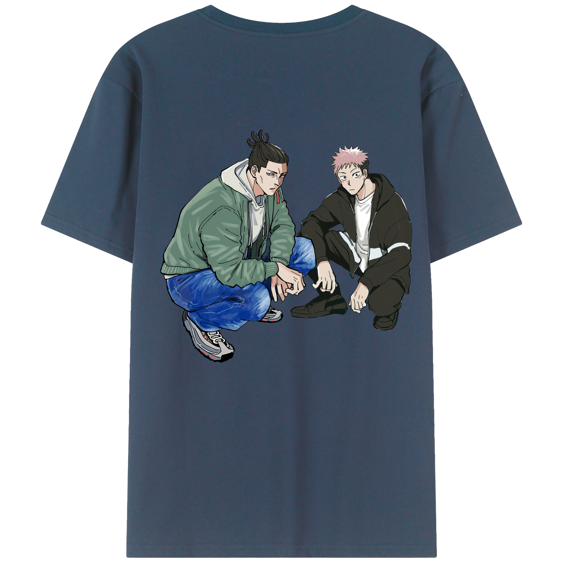 （画像用） 呪術廻戦 Jujutsu Kaisen 綿100％半袖Tシャツ（背面プリント）