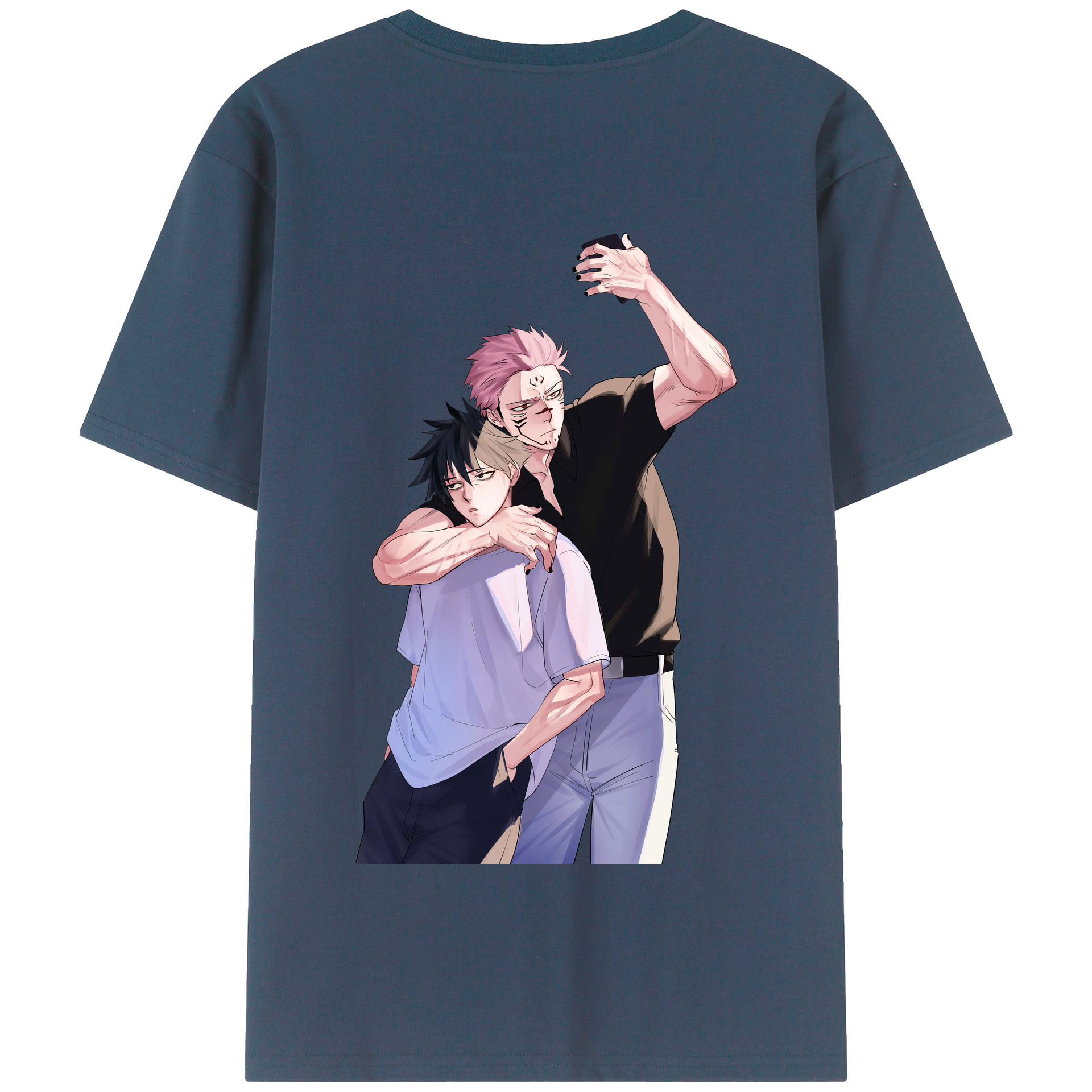 （画像用） 呪術廻戦 Jujutsu Kaisen 綿100％半袖Tシャツ（背面プリント）