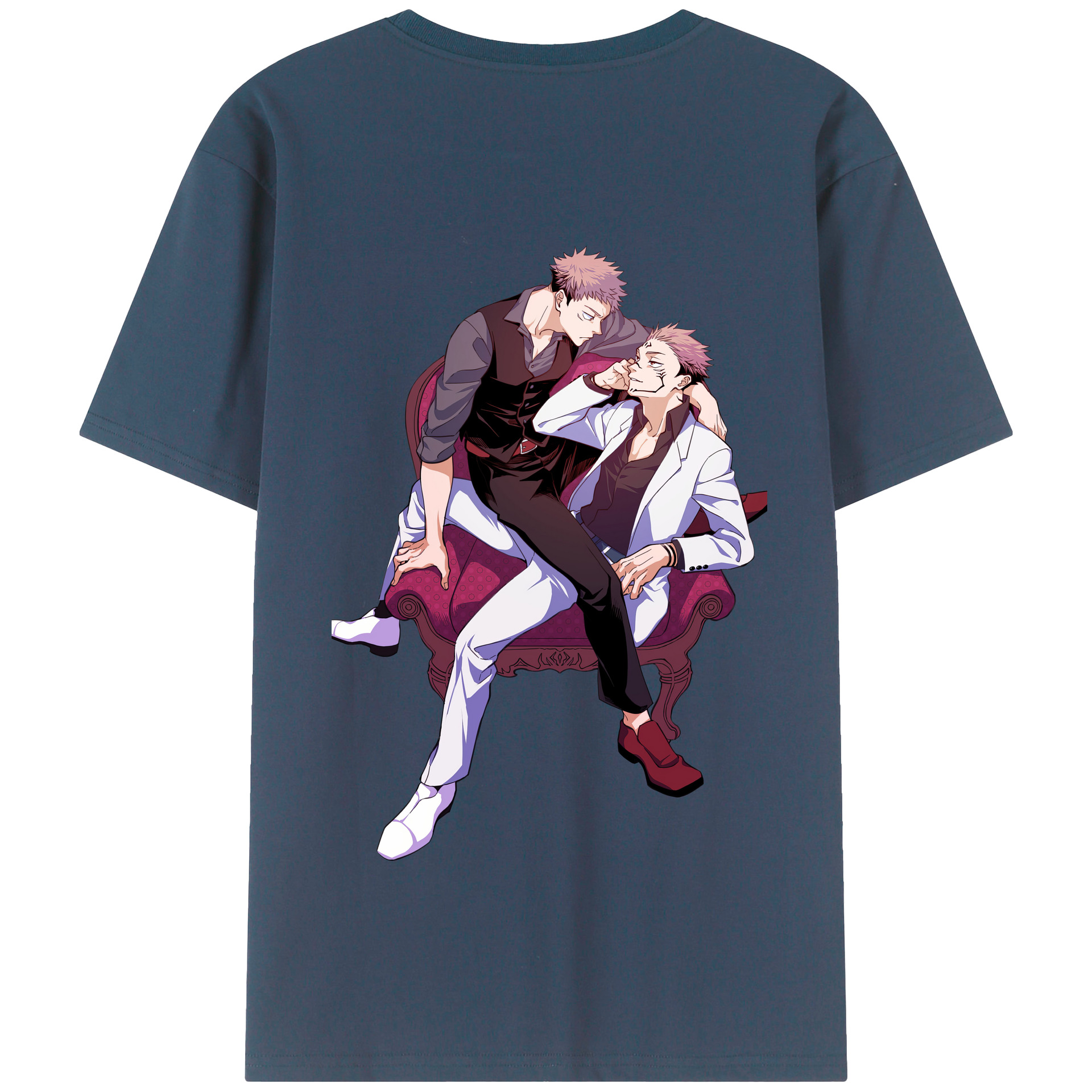（画像用） 呪術廻戦 Jujutsu Kaisen 綿100％半袖Tシャツ（背面プリント）