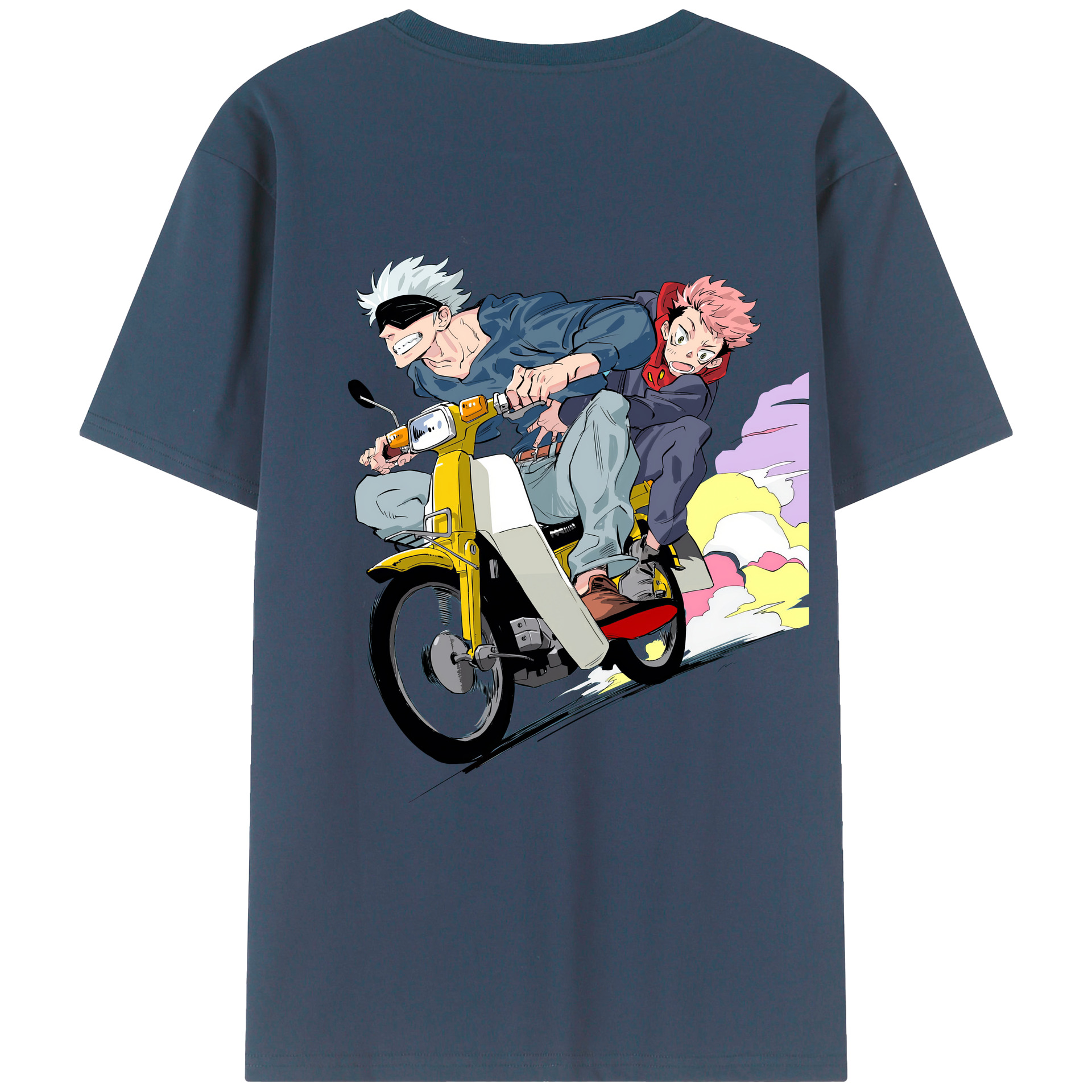 （画像用） 呪術廻戦 Jujutsu Kaisen 綿100％半袖Tシャツ（背面プリント）
