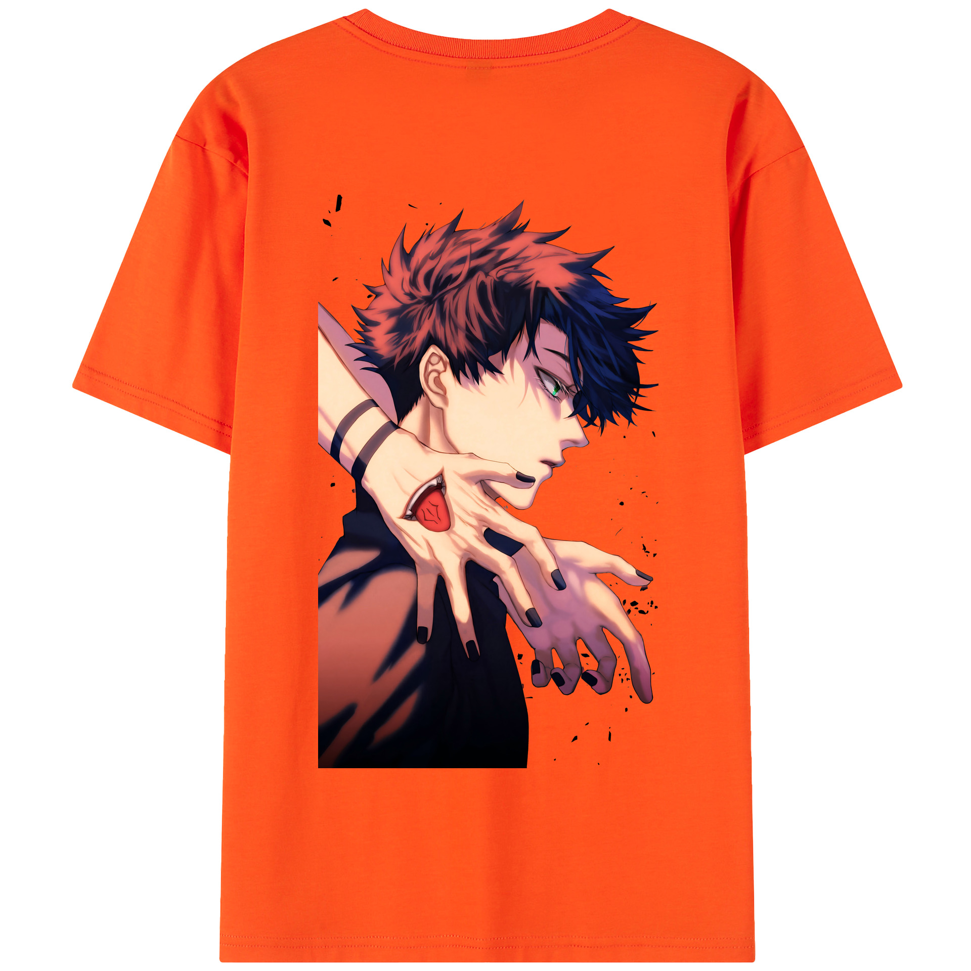 （画像用） 呪術廻戦 Jujutsu Kaisen 綿100％半袖Tシャツ（背面プリント）