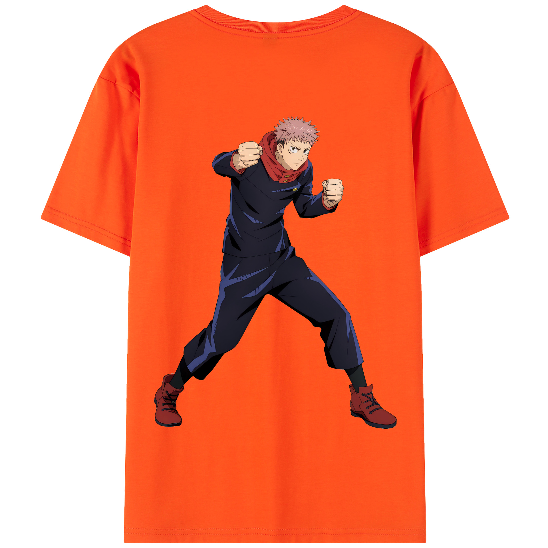 （画像用） 呪術廻戦 Jujutsu Kaisen 綿100％半袖Tシャツ（背面プリント）