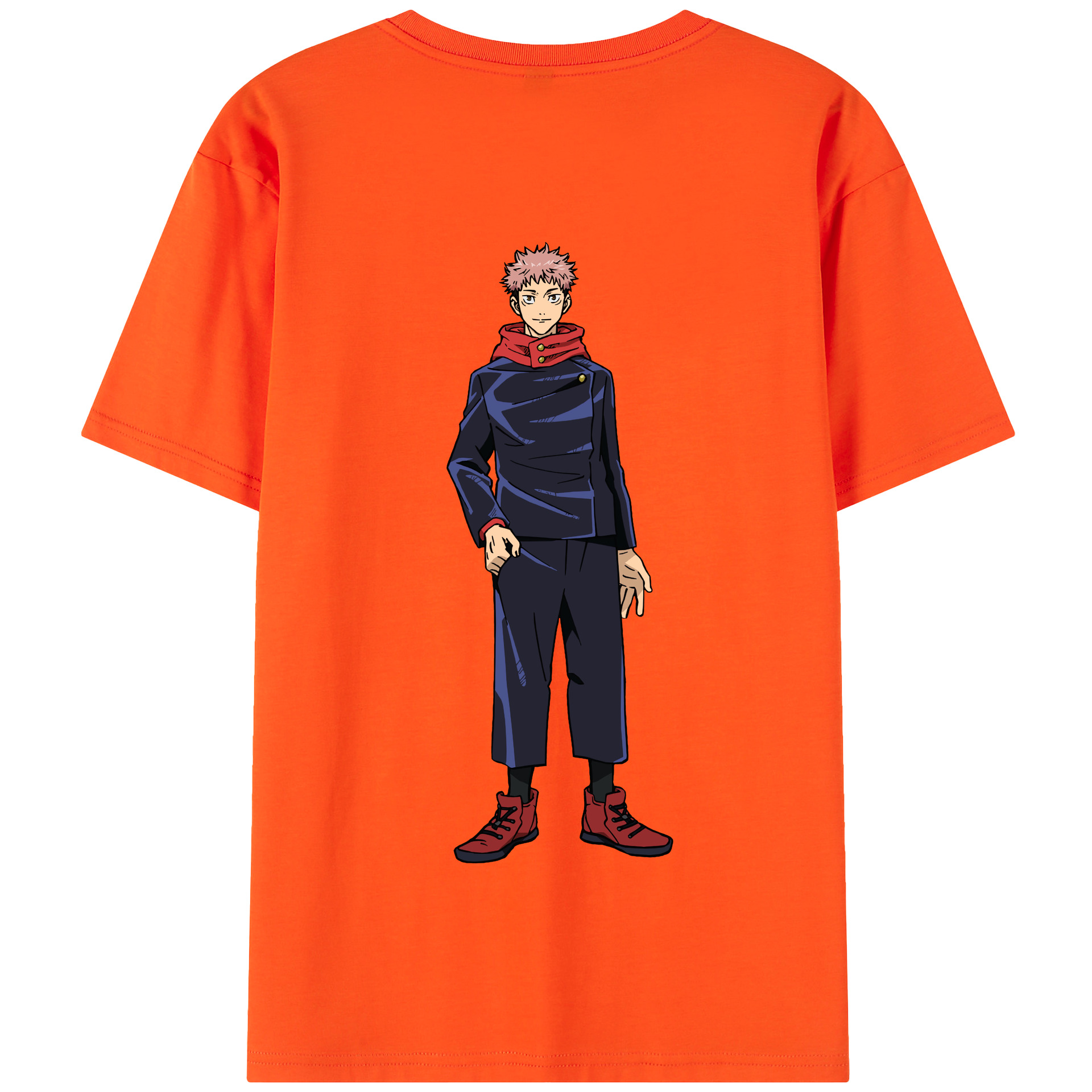 （画像用） 呪術廻戦 Jujutsu Kaisen 綿100％半袖Tシャツ（背面プリント）