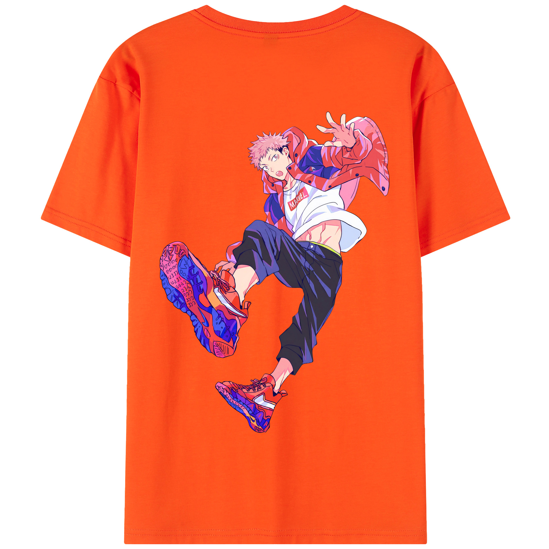 （画像用） 呪術廻戦 Jujutsu Kaisen 綿100％半袖Tシャツ（背面プリント）