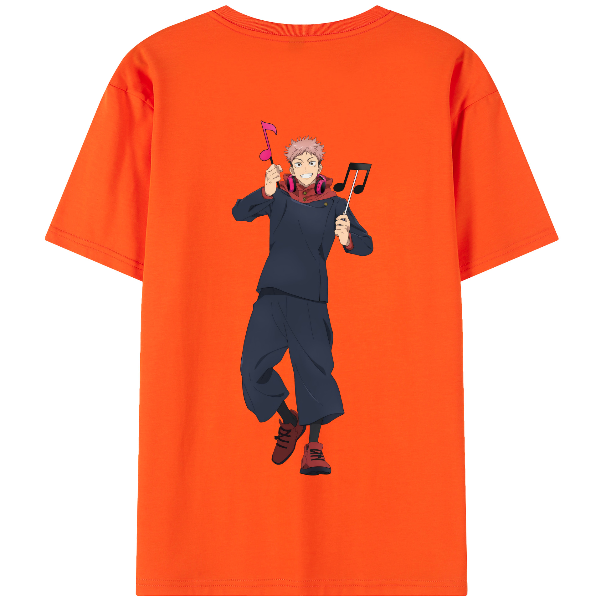 （画像用） 呪術廻戦 Jujutsu Kaisen 綿100％半袖Tシャツ（背面プリント）