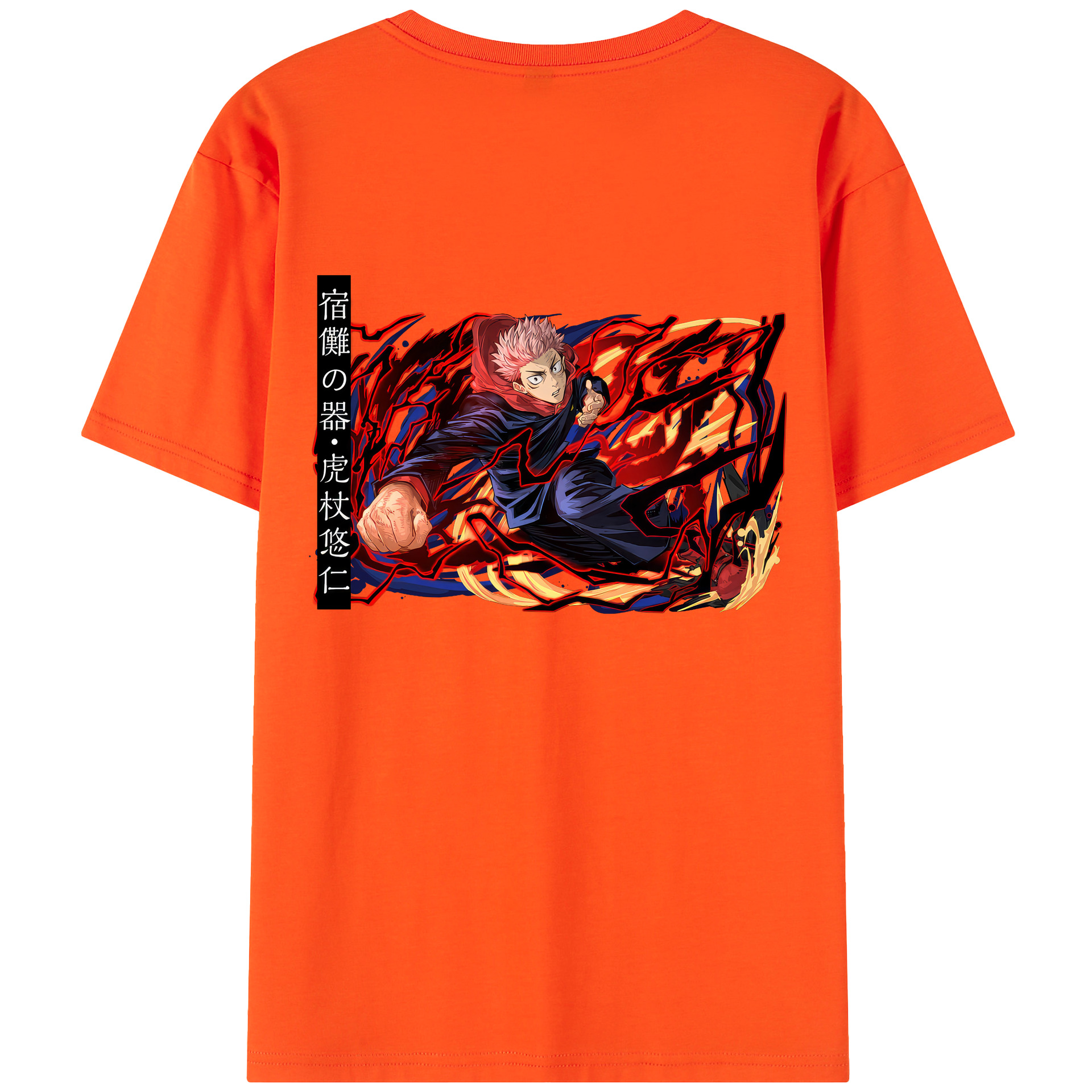 （画像用） 呪術廻戦 Jujutsu Kaisen 綿100％半袖Tシャツ（背面プリント）